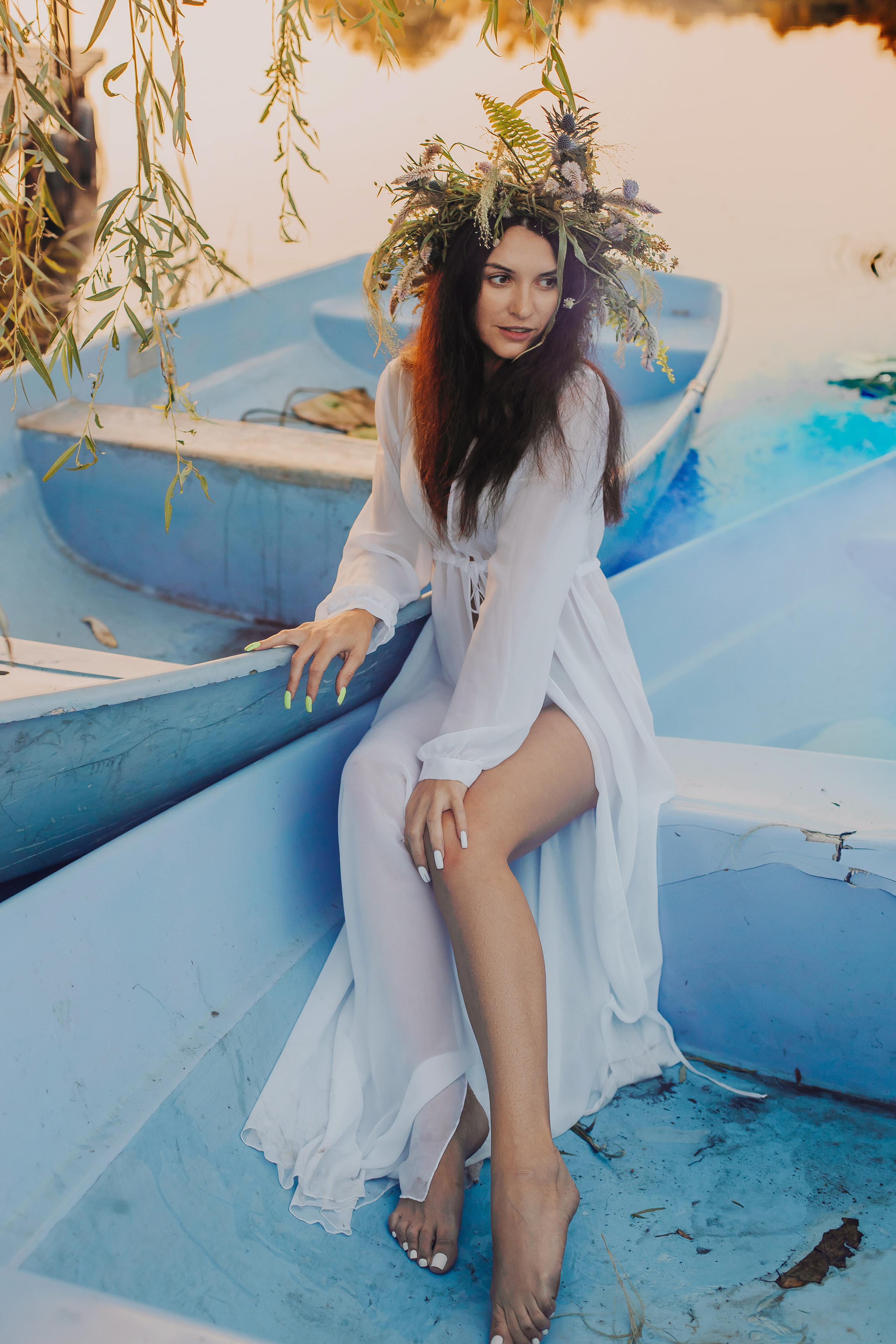 Лотосы, Даша. Женский и семейный фотограф в Краснодаре Яна Теплая