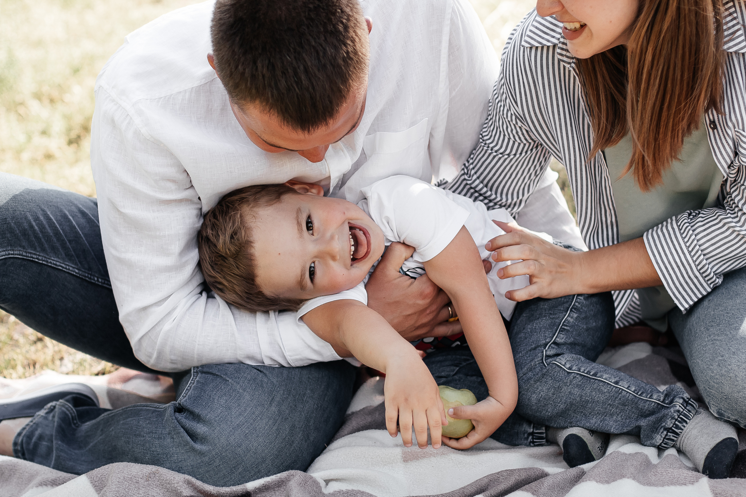 Саша, Юля и Мишутка. Женский и семейный фотограф в Краснодаре Яна Теплая