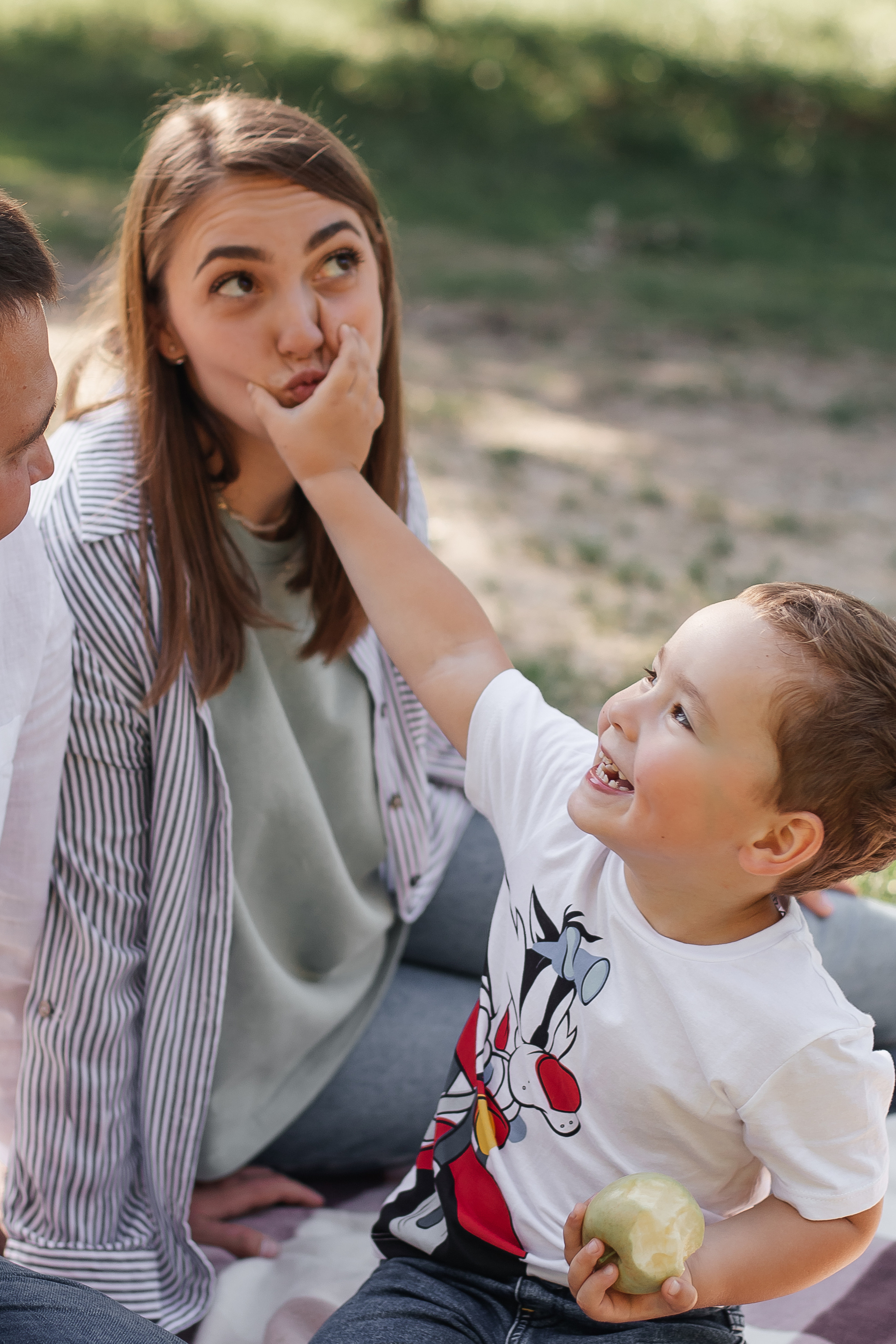 Саша, Юля и Мишутка. Женский и семейный фотограф в Краснодаре Яна Теплая