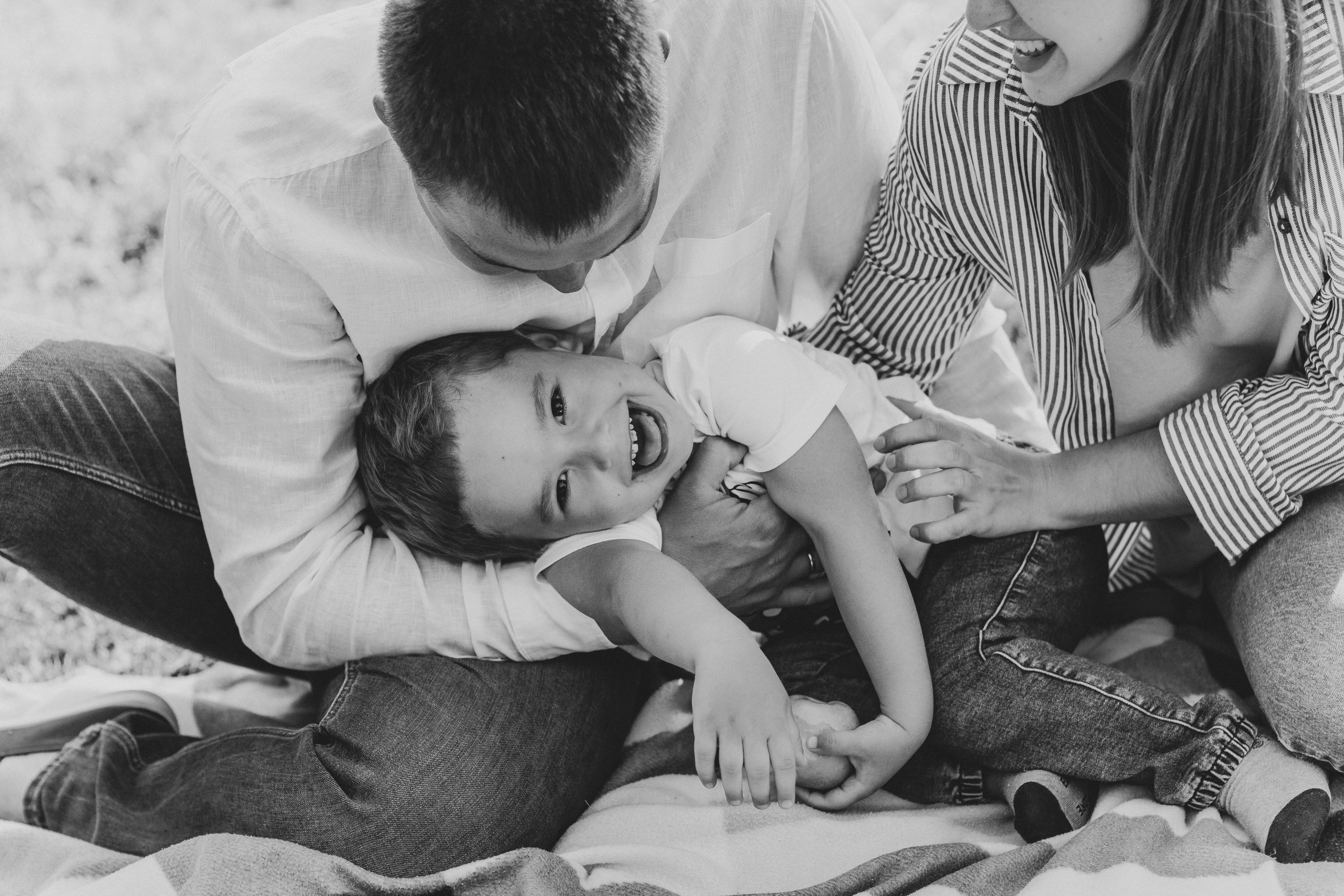 Саша, Юля и Мишутка. Женский и семейный фотограф в Краснодаре Яна Теплая