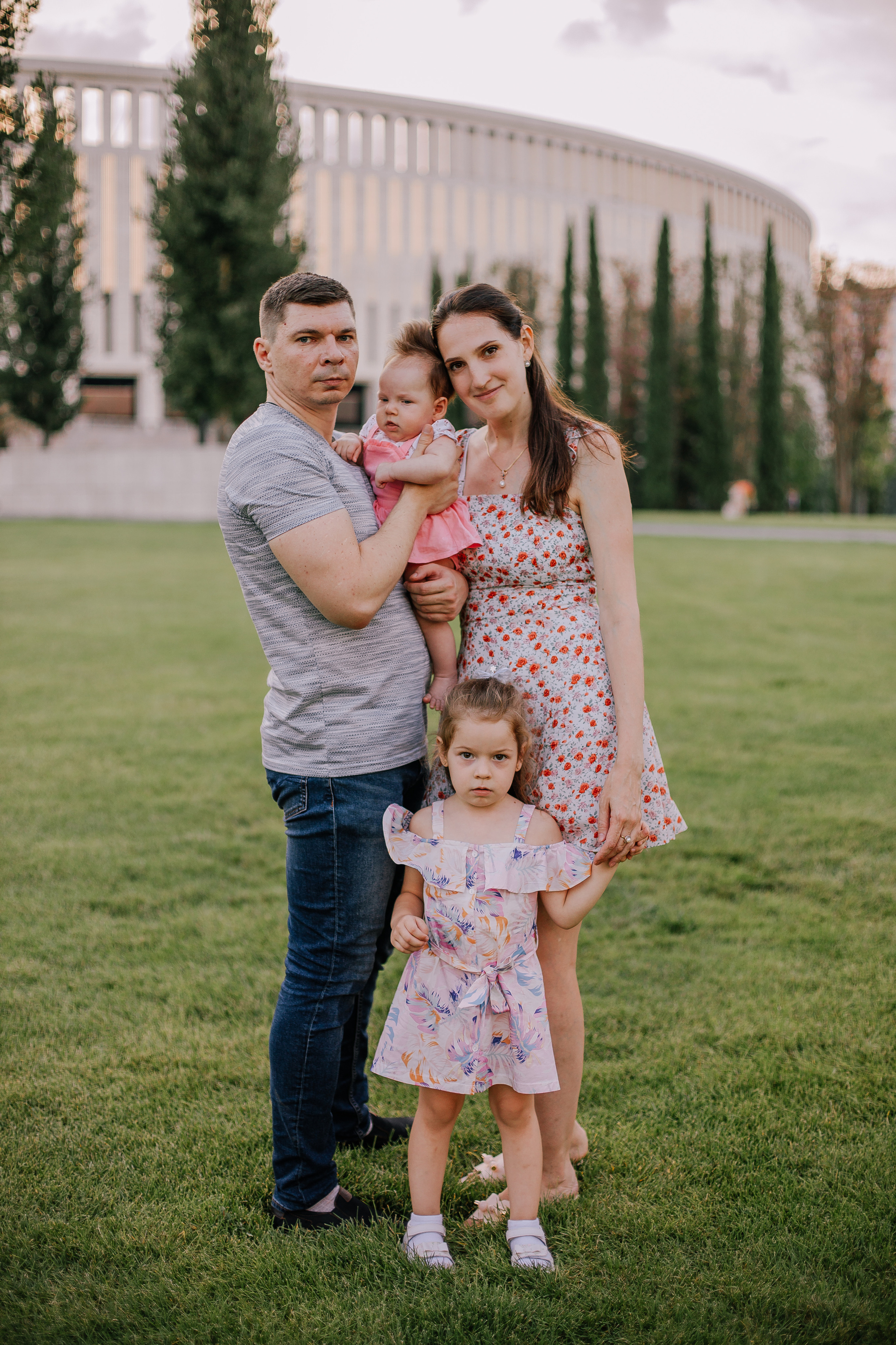 Марина и семья. Женский и семейный фотограф в Краснодаре Яна Теплая