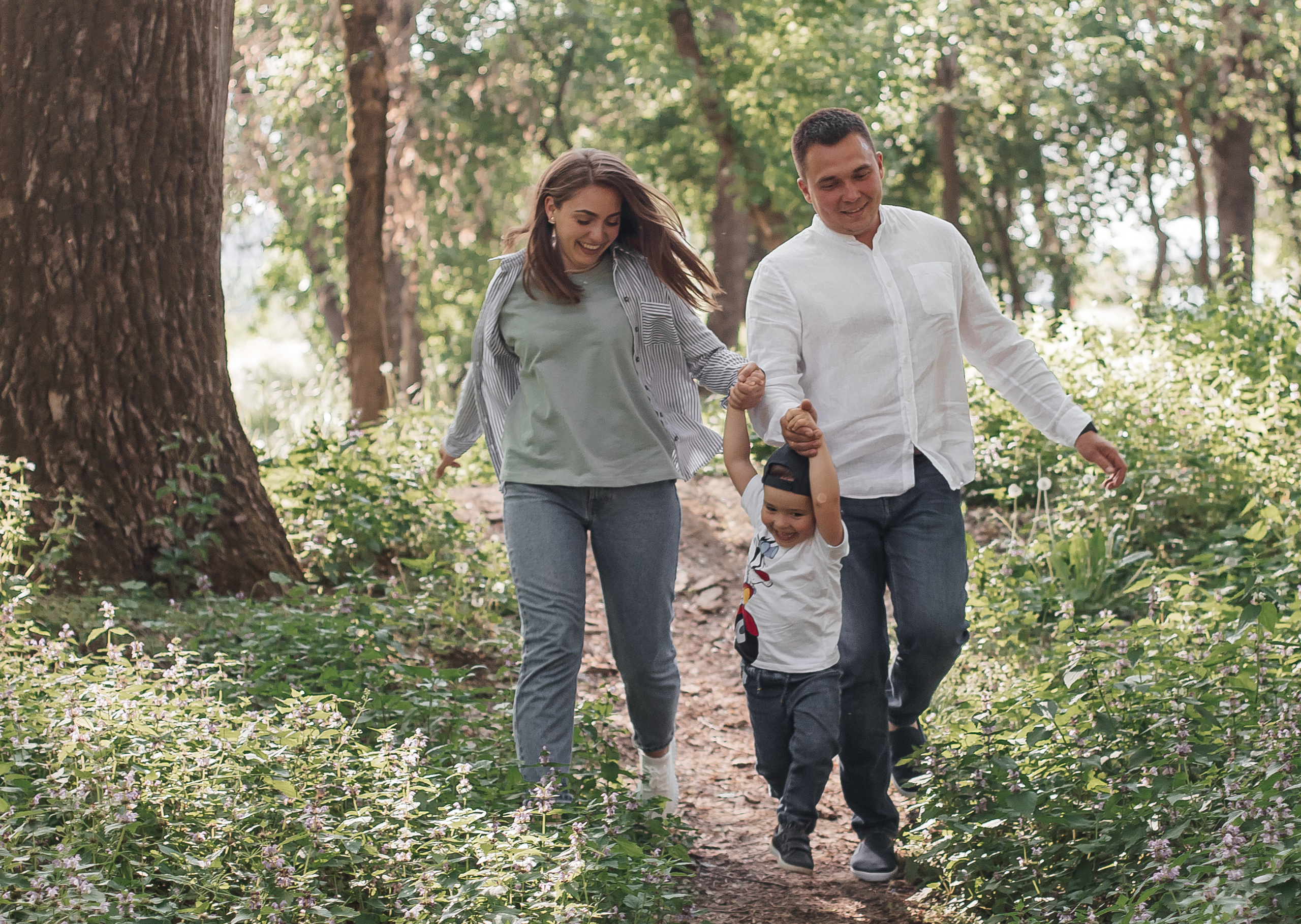 Саша, Юля и Мишутка. Женский и семейный фотограф в Краснодаре Яна Теплая