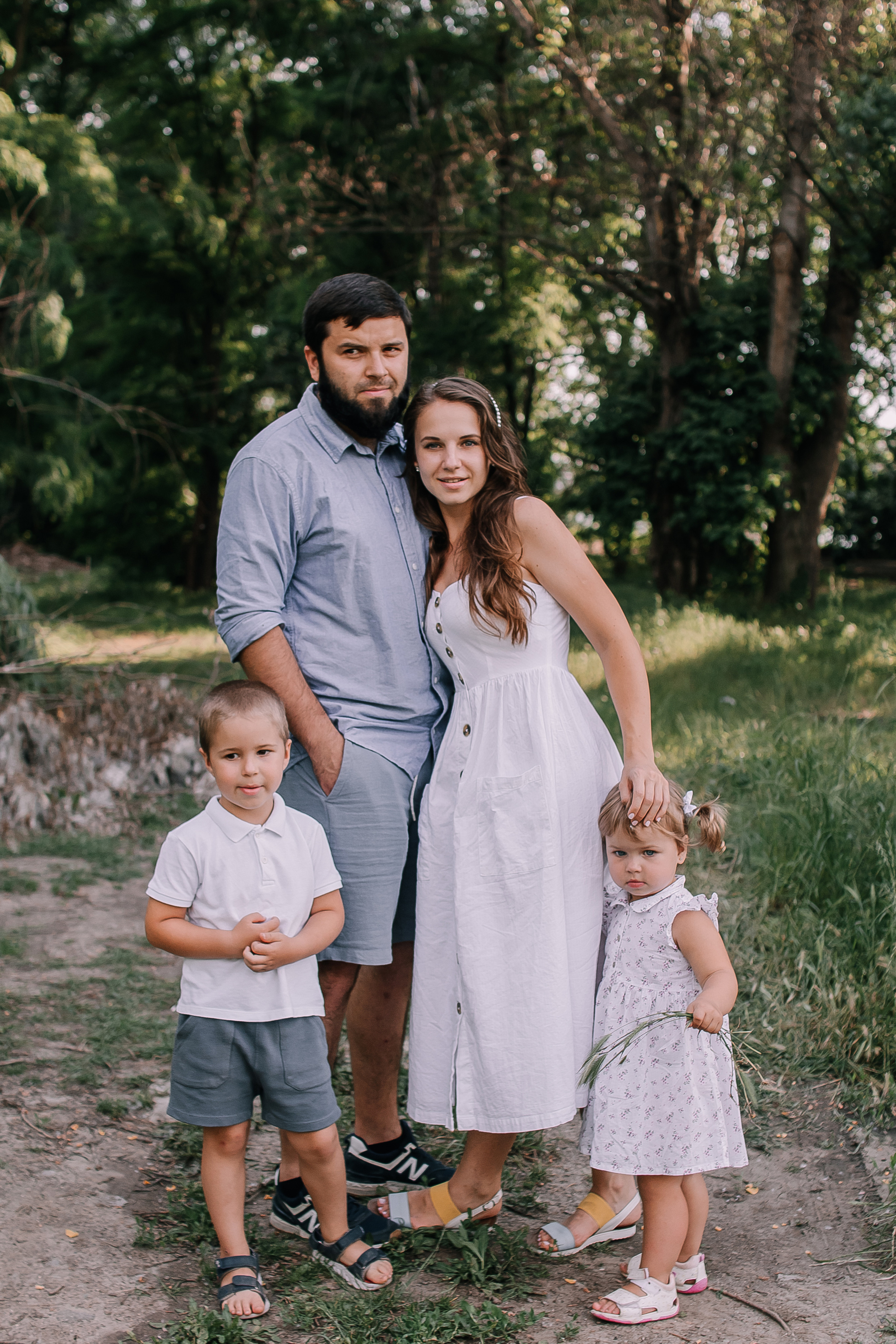 Сергей, Валентина, Маруся и Илюша. Женский и семейный фотограф в Краснодаре Яна Теплая