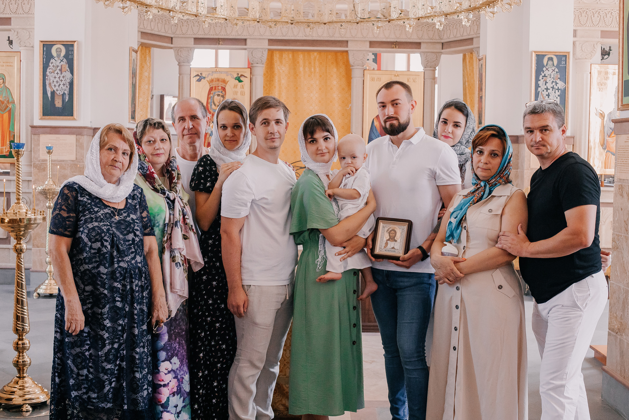 Крещение Ильи. Женский и семейный фотограф в Краснодаре Яна Теплая