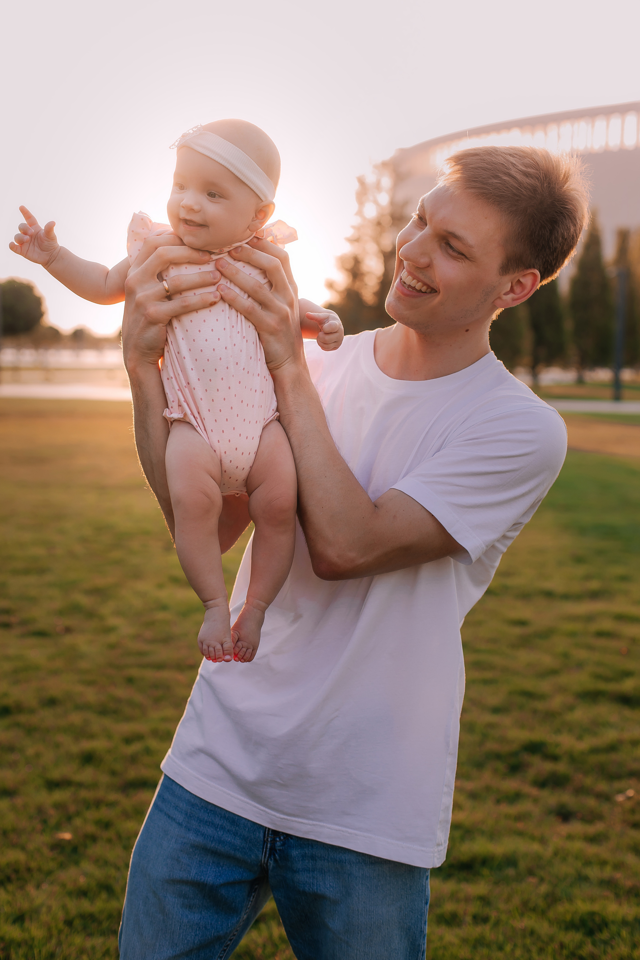 Влад, Алена и маленькая Аделина. Женский и семейный фотограф в Краснодаре Яна Теплая