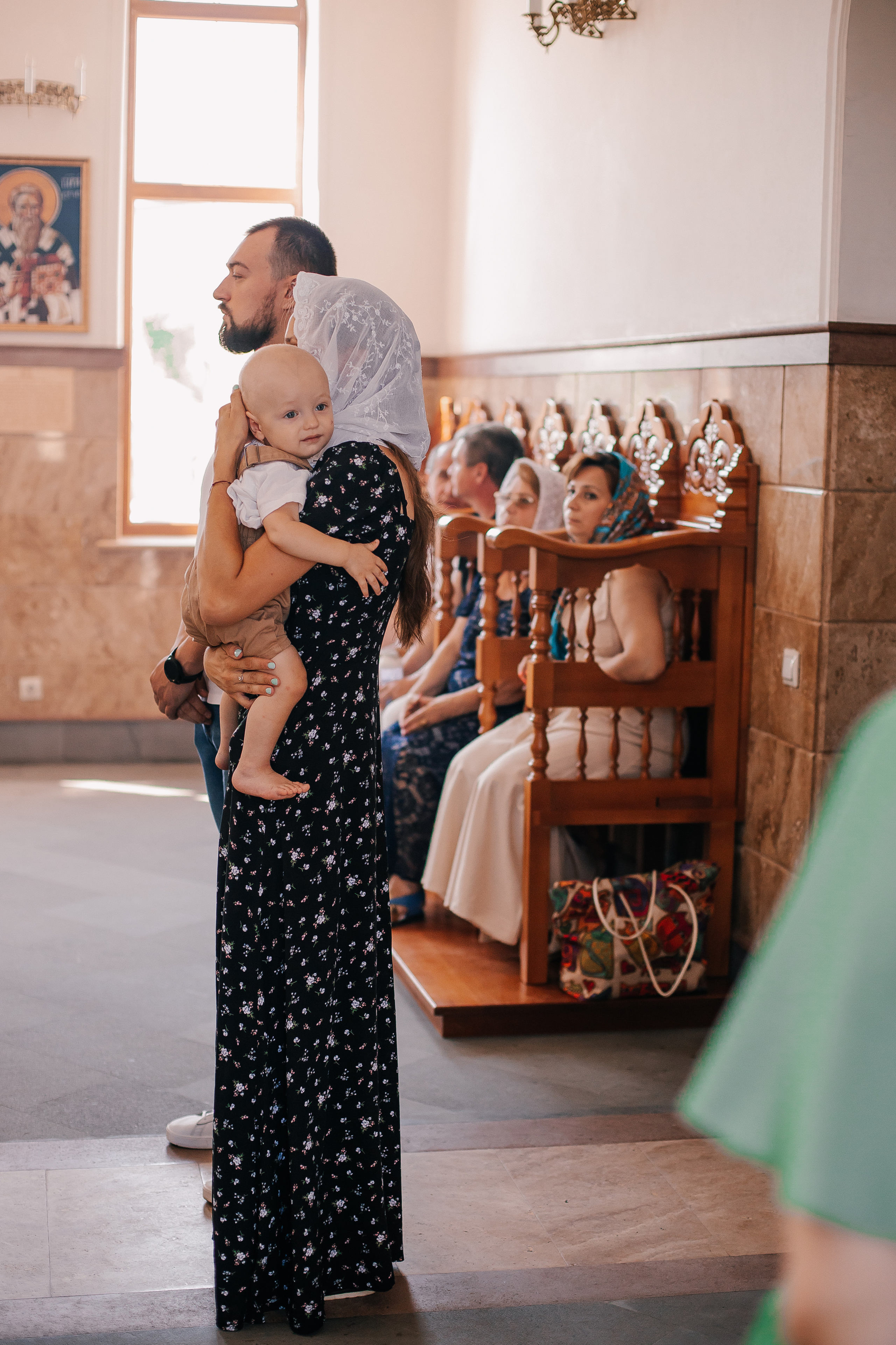 Крещение Ильи. Женский и семейный фотограф в Краснодаре Яна Теплая