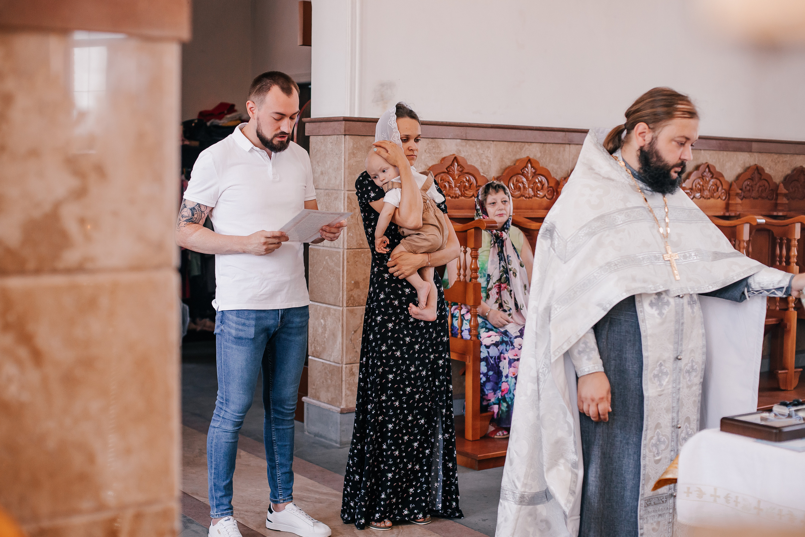 Крещение Ильи. Женский и семейный фотограф в Краснодаре Яна Теплая