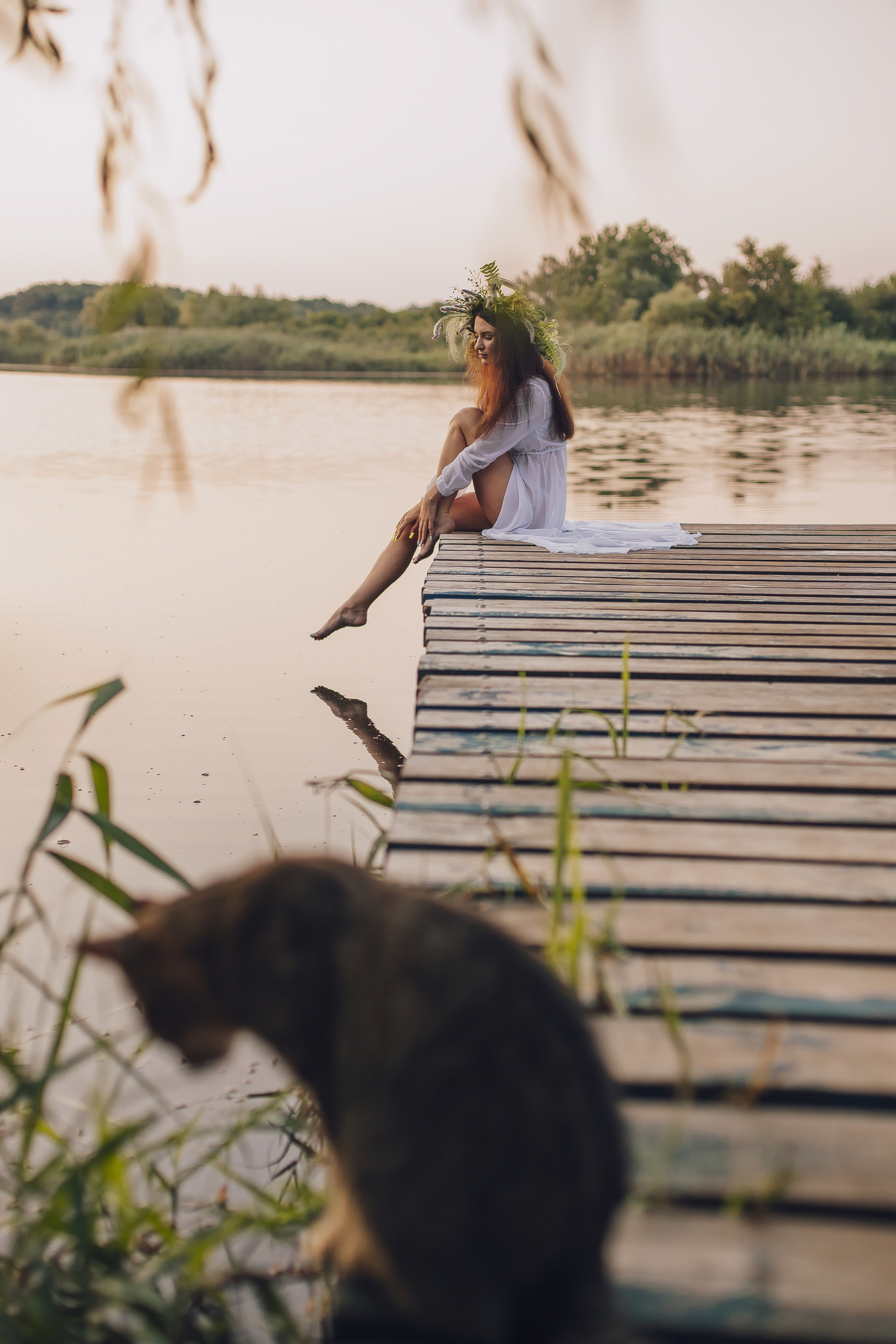 Лотосы, Даша. Женский и семейный фотограф в Краснодаре Яна Теплая