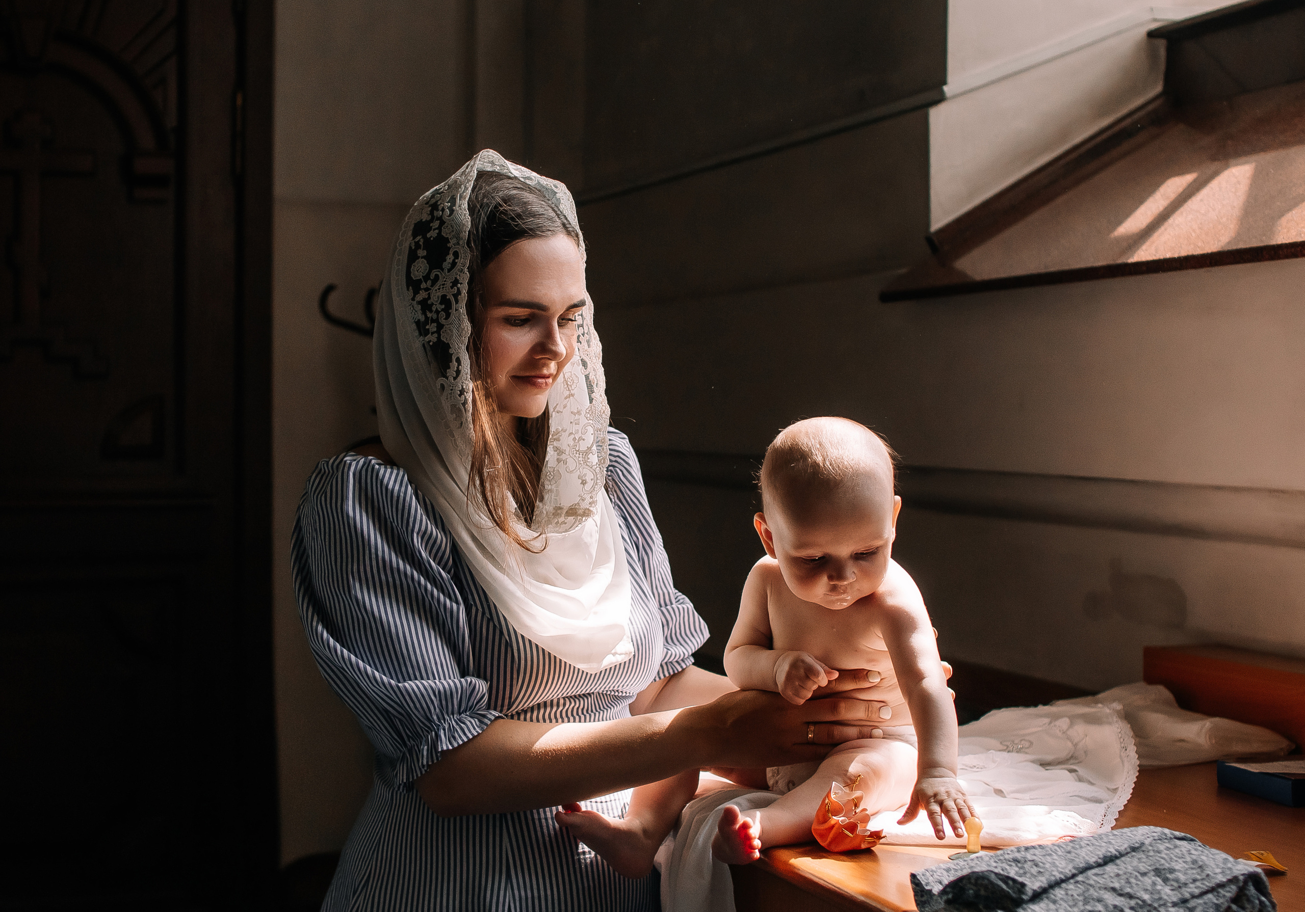12 июня Крещение Николь. Женский и семейный фотограф в Краснодаре Яна Теплая