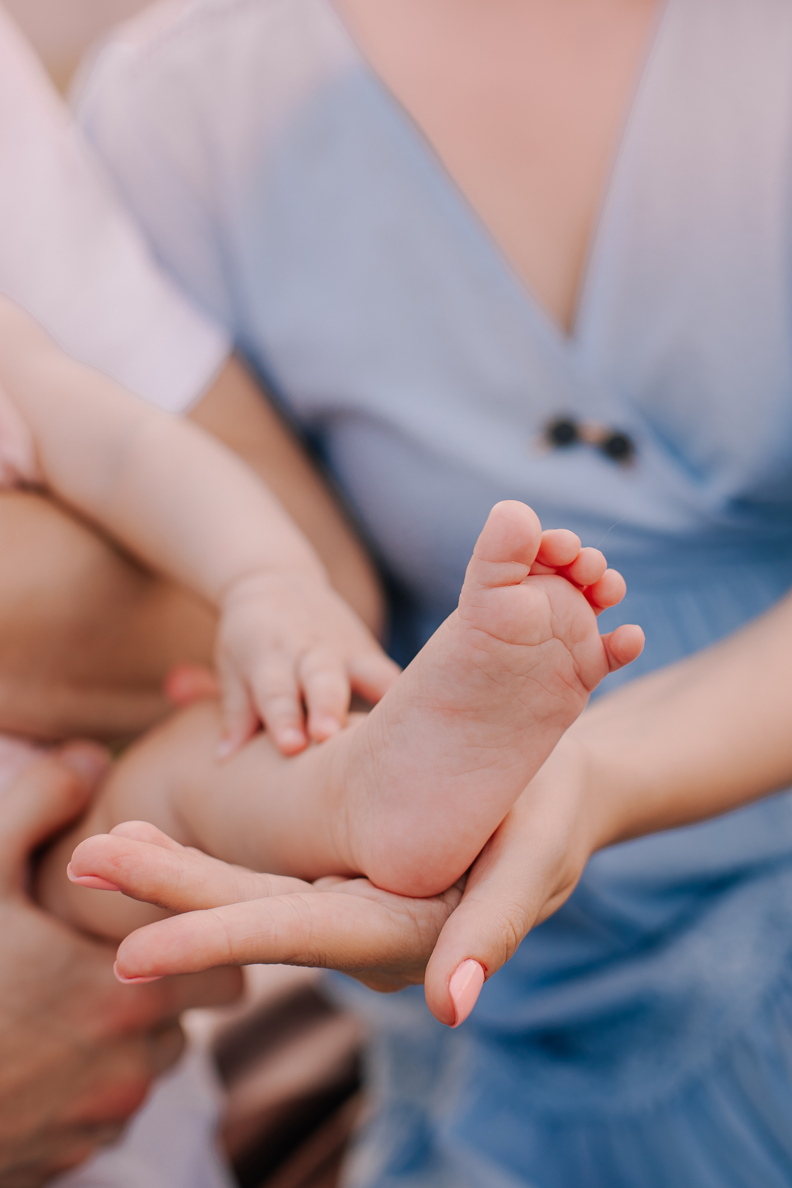 Влад, Алена и маленькая Аделина. Женский и семейный фотограф в Краснодаре Яна Теплая