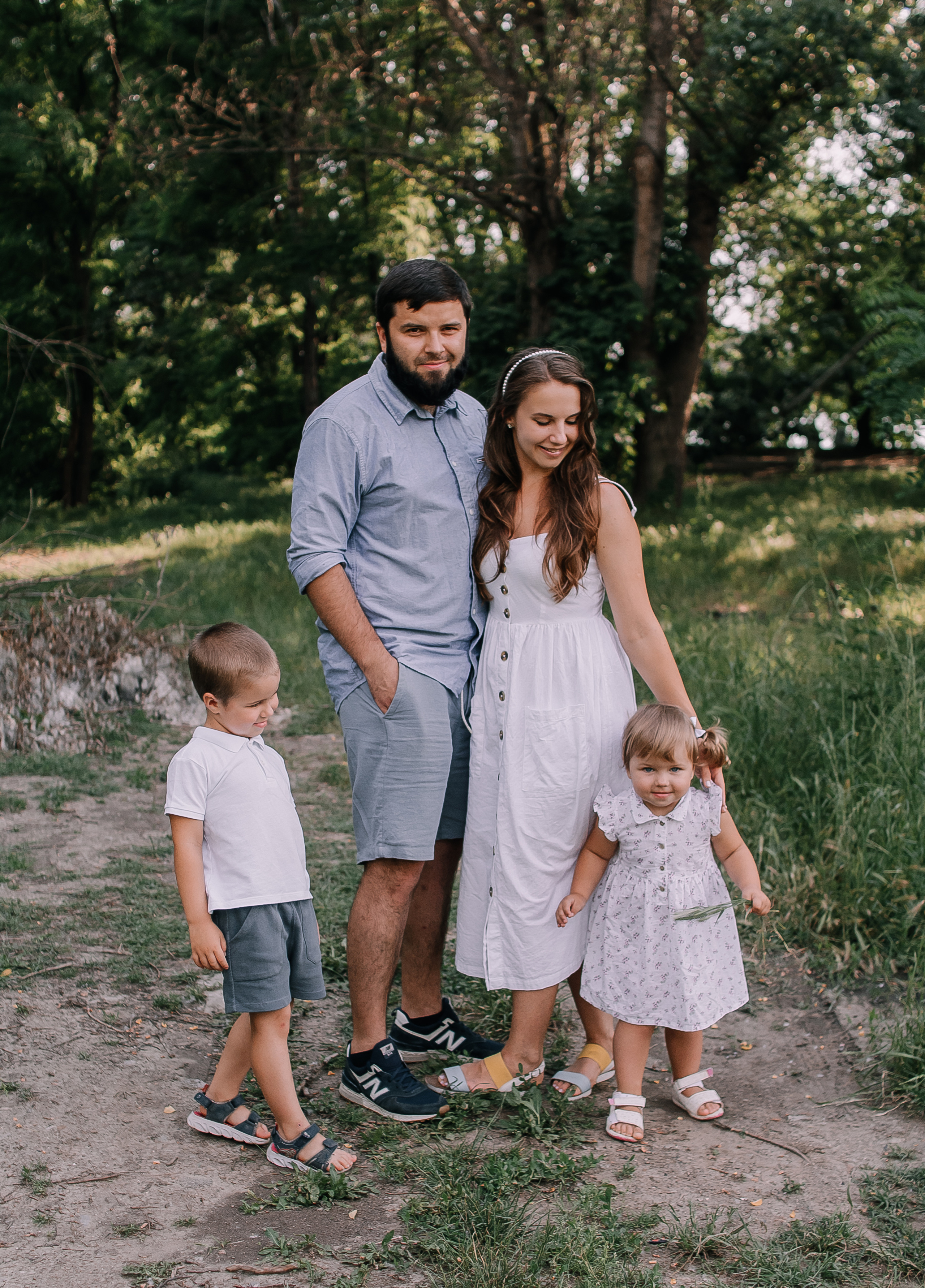 Сергей, Валентина, Маруся и Илюша. Женский и семейный фотограф в Краснодаре Яна Теплая