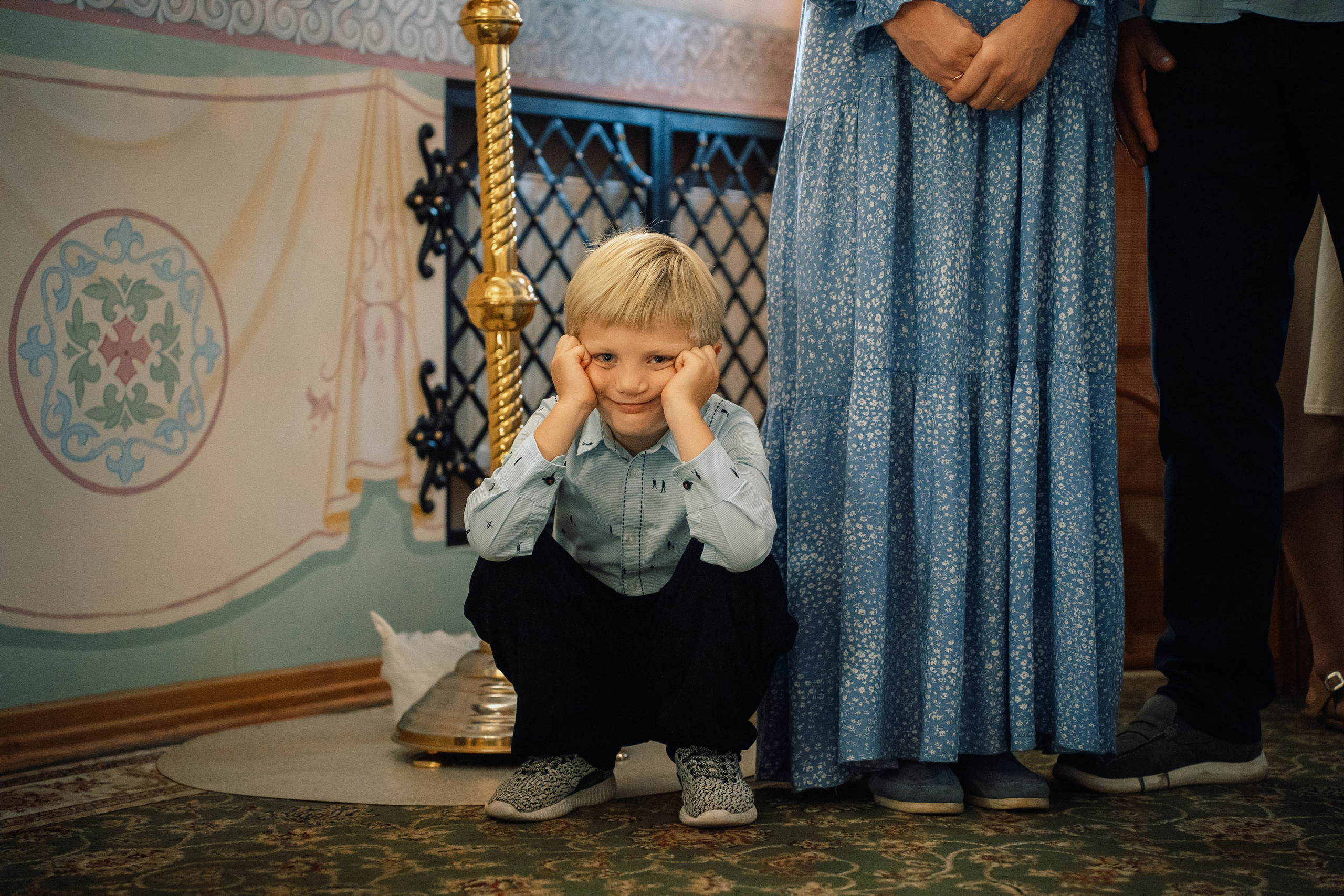 Крещение Марка. Фотограф Казакова Анастасия