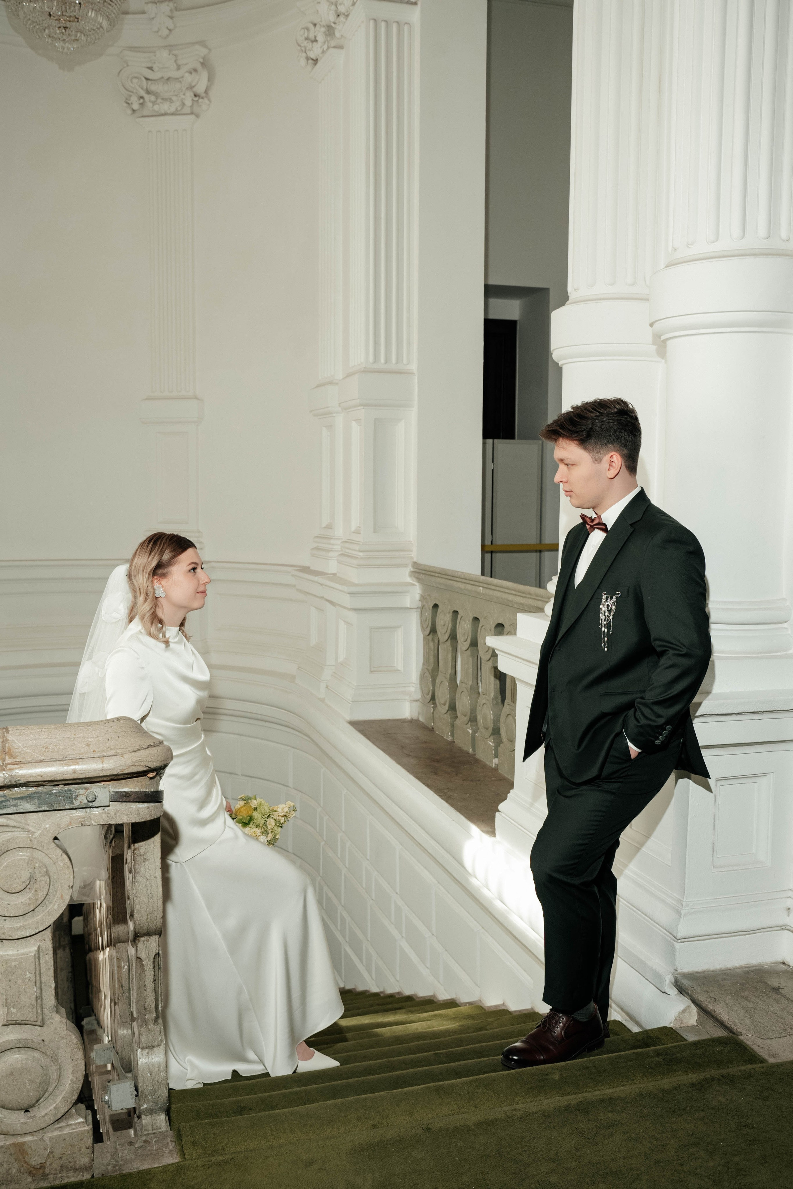 Евгений и Анастасия / Особняк Спиридонова, МГУ. Свадебный фотограф Москва Александра Аверкова