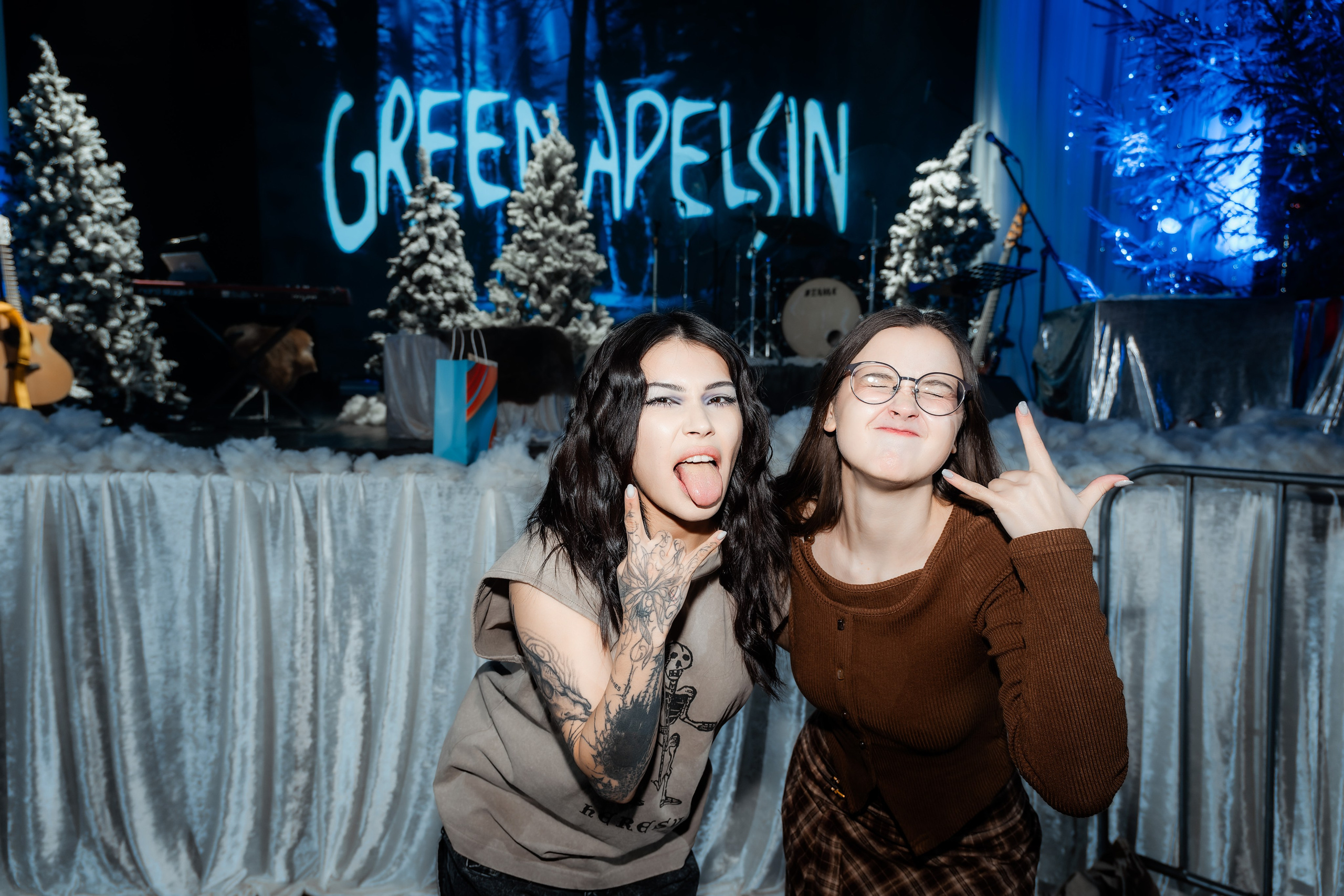 Green Apelsin в Альфа Кристалл 06.01.2026. Репортажный фотограф и видеограф в Москве