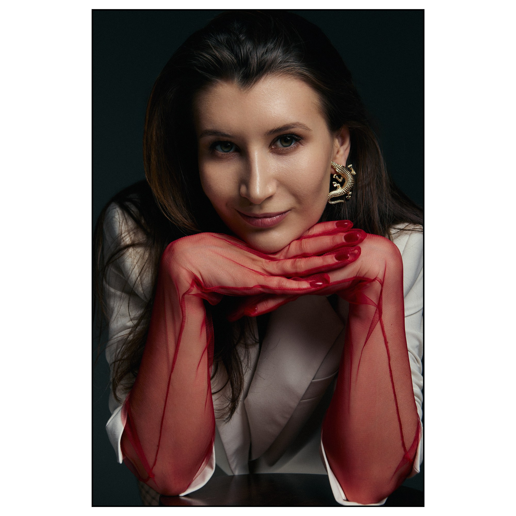 Стильная фотосессия в студии от портретного фотографа Калагиной Светланы в Москве