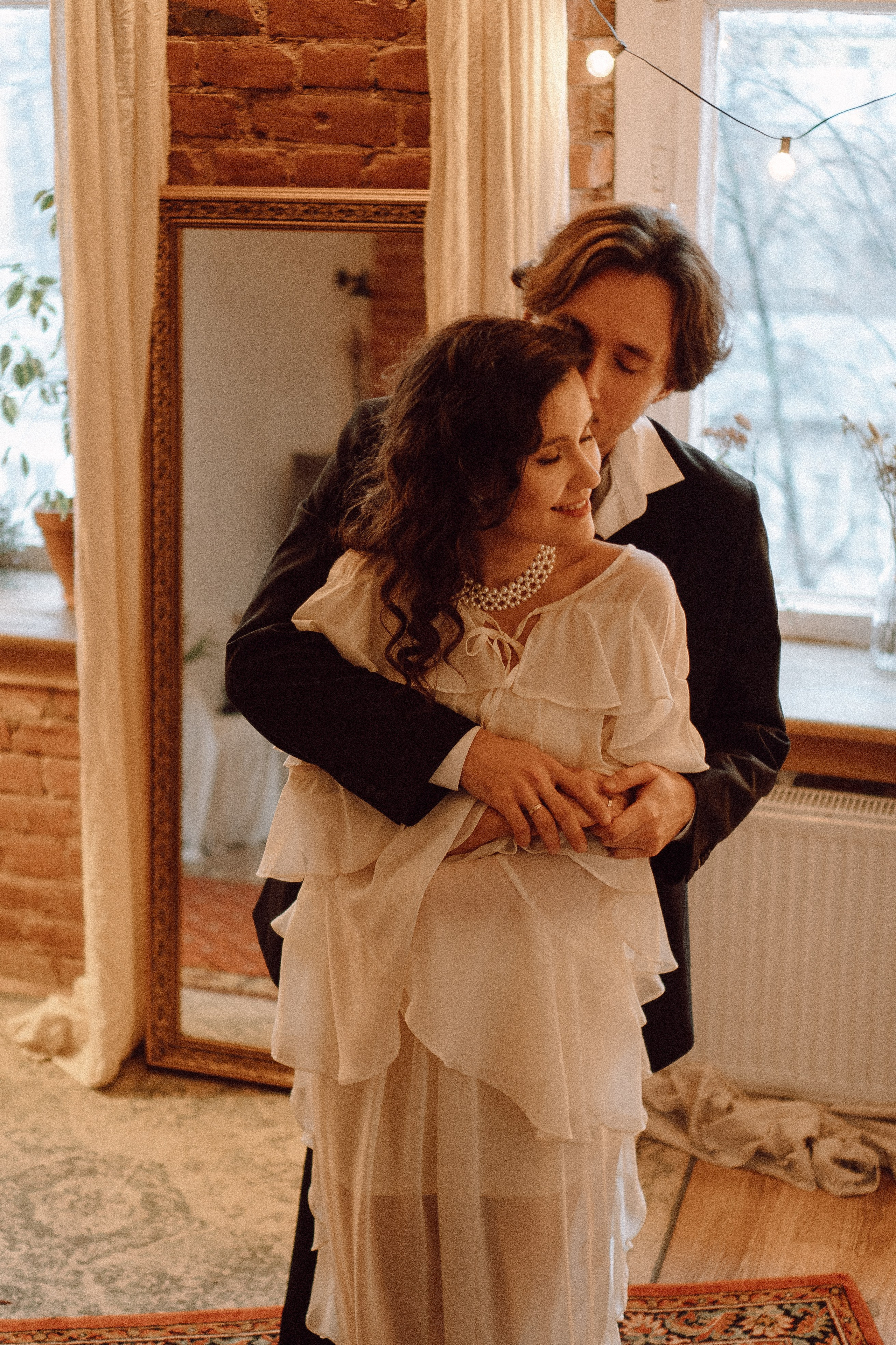 УТРО ЖЕНИХА И НЕВЕСТЫ В ФОТОСТУДИИ И ОСНОВНАЯ ФОТОСЕСИСИЯ ЗИМОЙ. Профессиональный фотограф, Санкт-Петербург — Виктория Богомолова