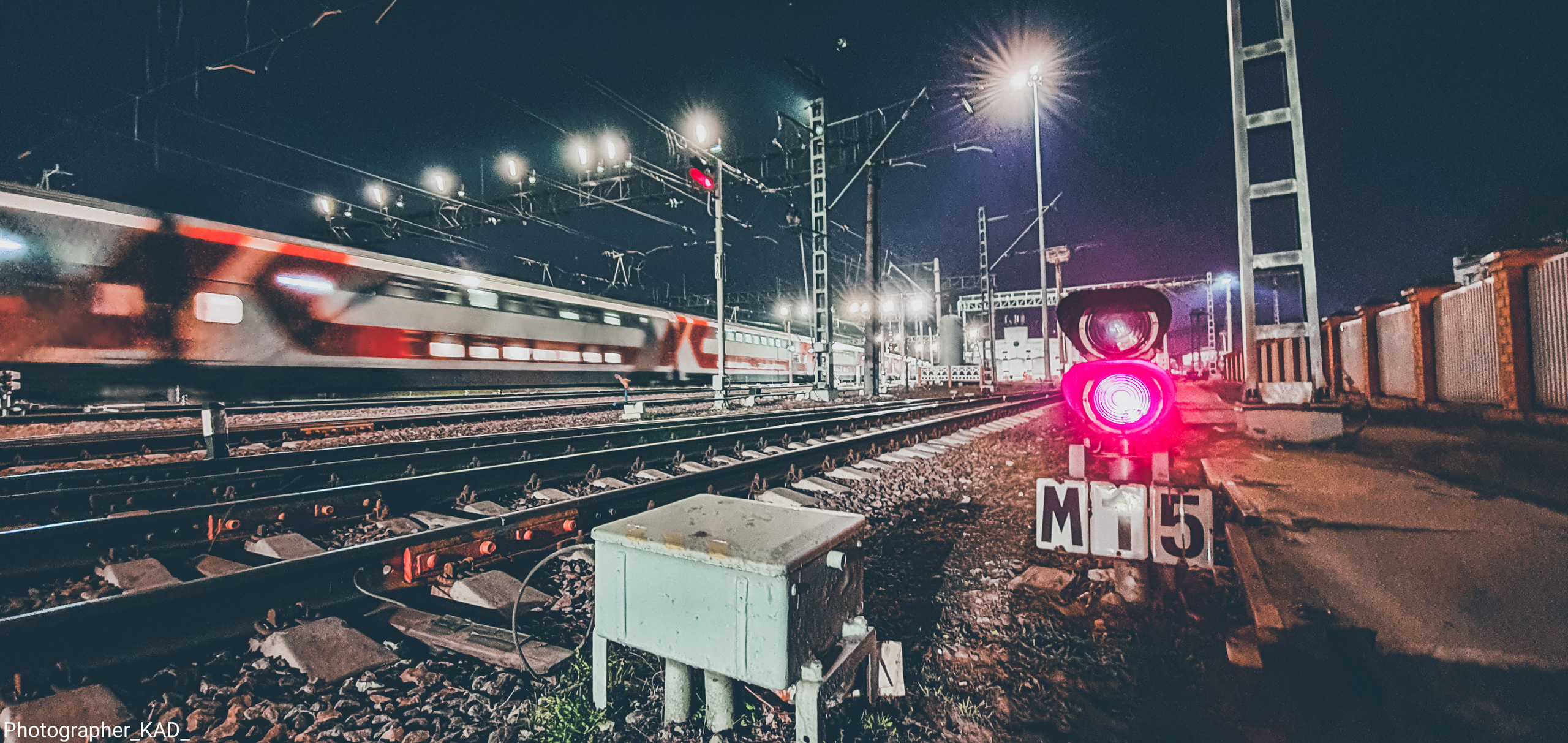 Железная дорога. Photographer K.A.D