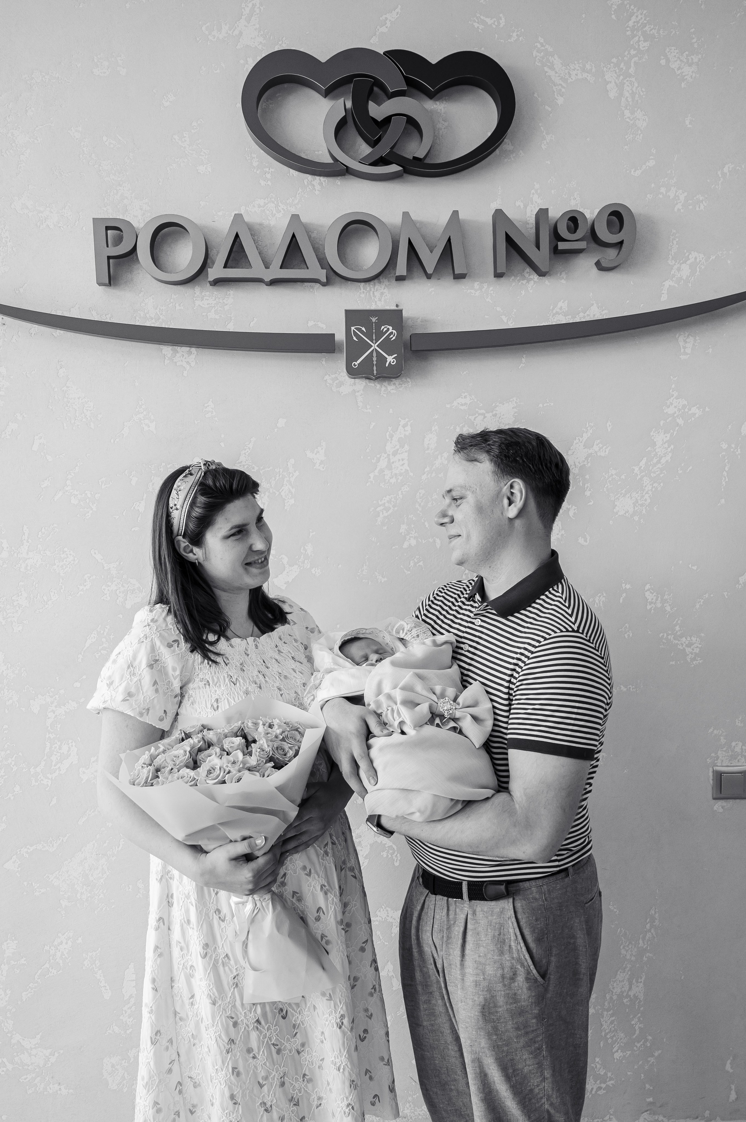 Выписка Александры. Фотограф на роды СПБ Юлия Герасимова