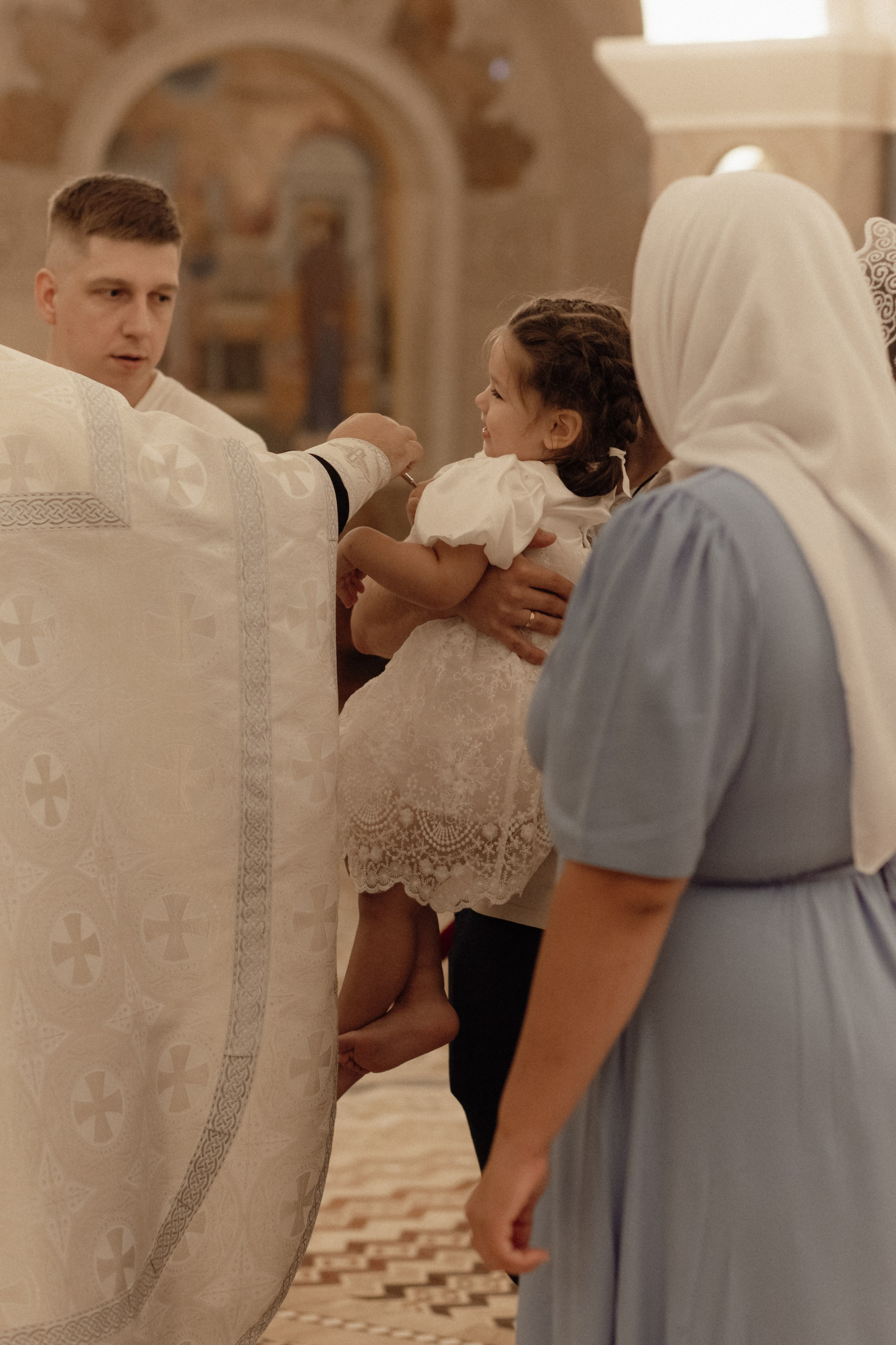 Крещение Киры. Семейный и свадебный фотограф в Челябинске Мария Леонтьева