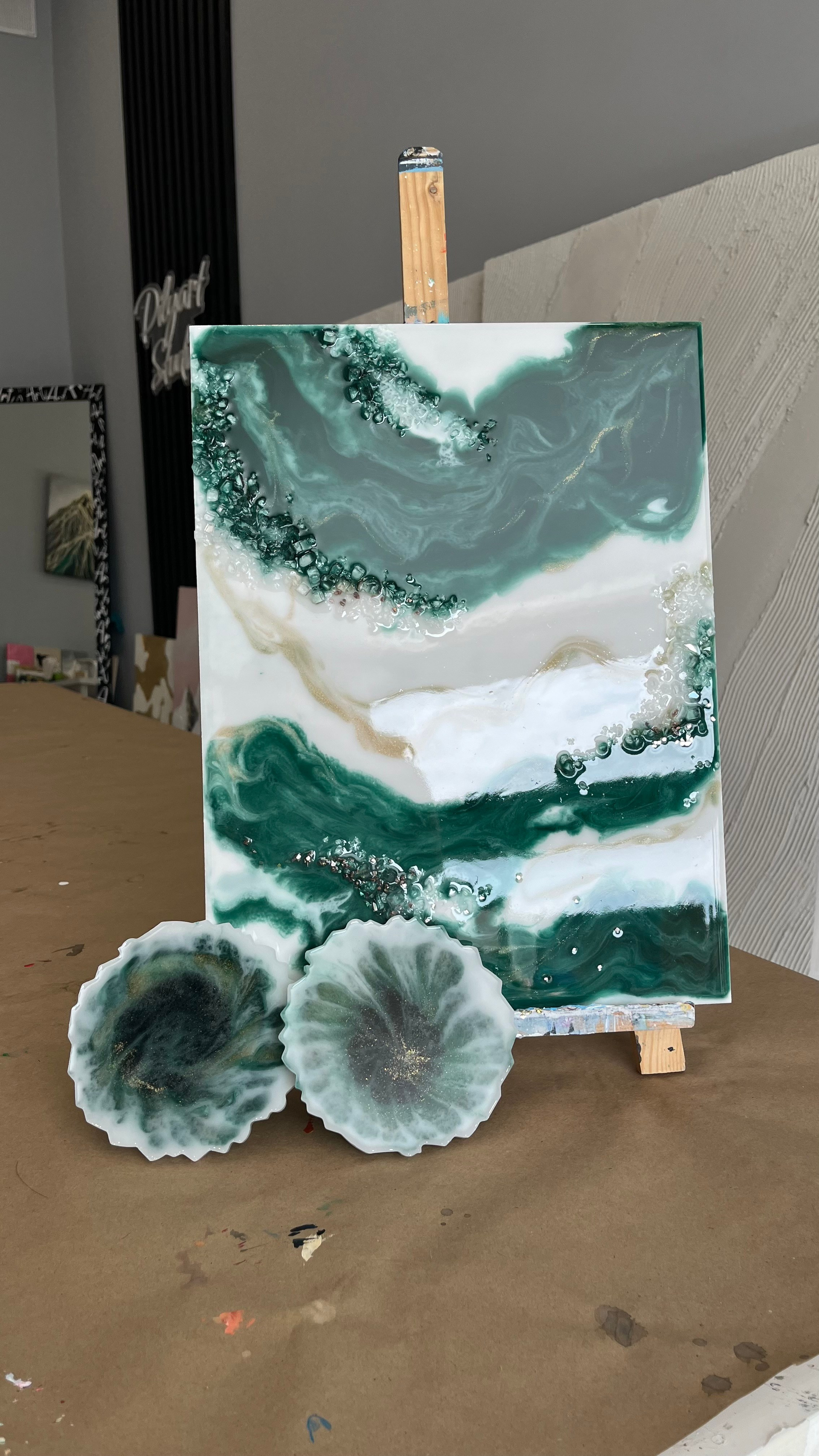 Мастер-класс. Эпоксидная смола. Художник-преподаватель Диляра Хабибуллина