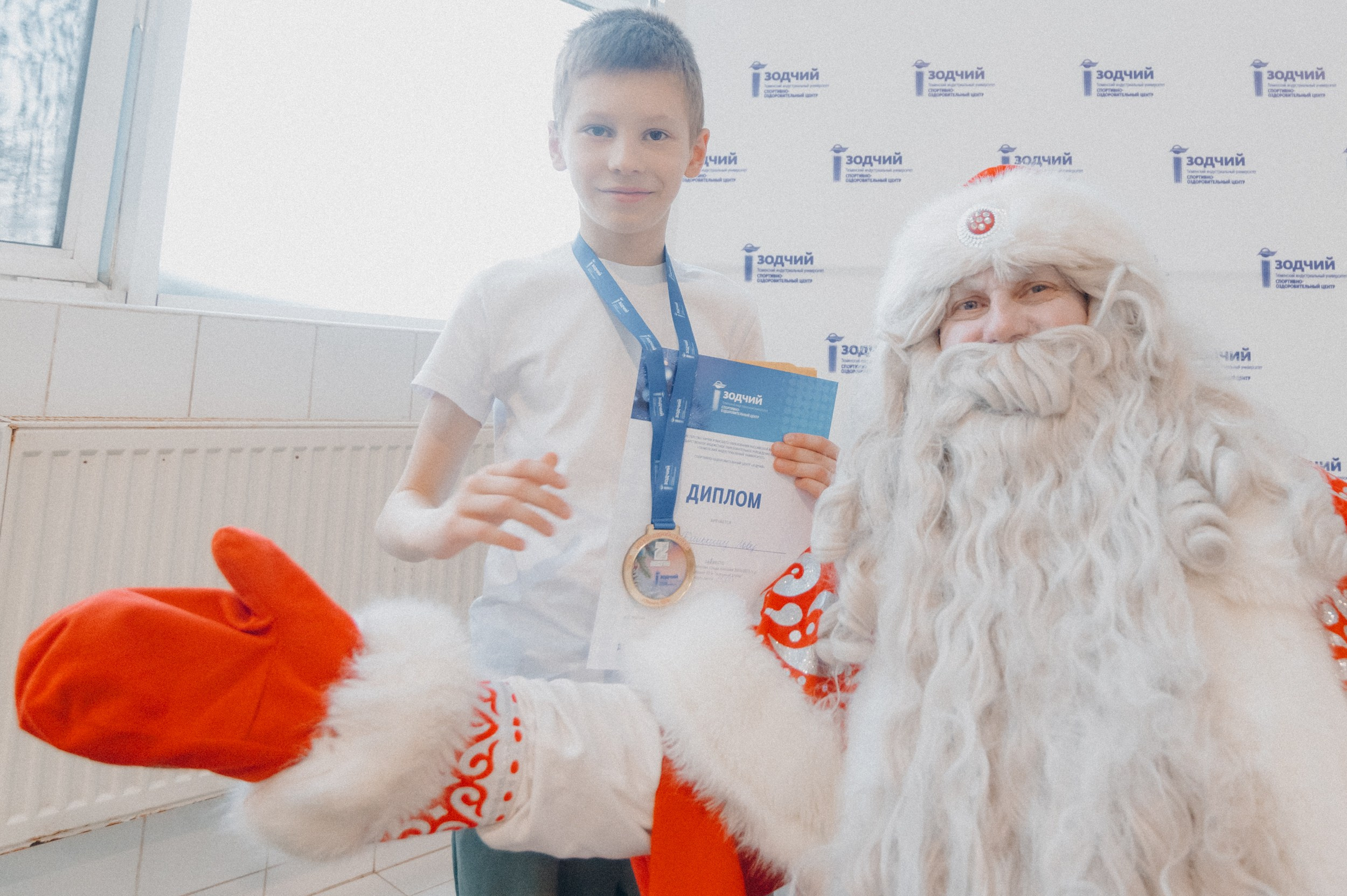 «Новогодние заплывы» в СОЦ «Зодчий». Фотограф Дмитрий Пименов