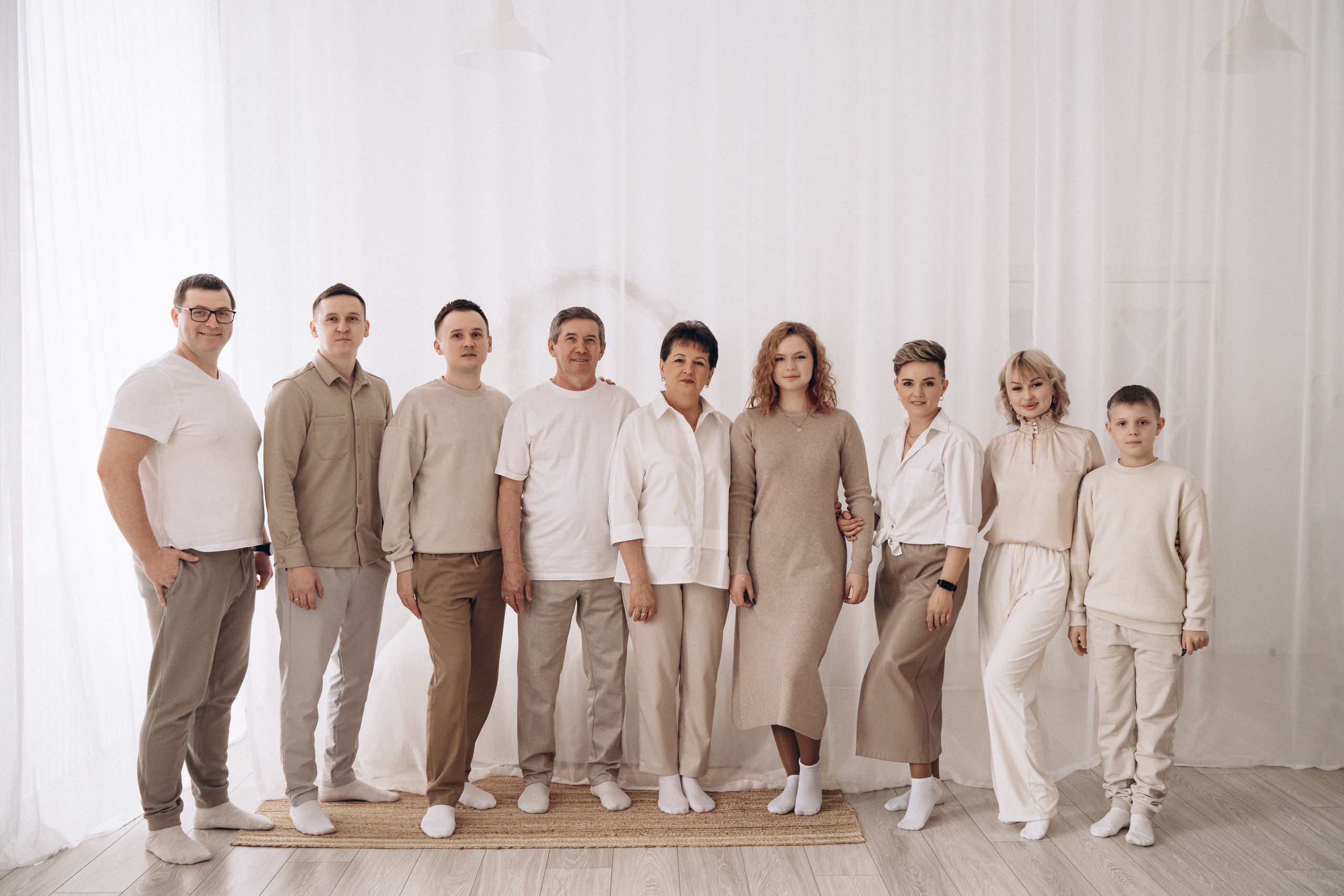 Большая семья. Надежда Виховская — семейный фотограф в Астане