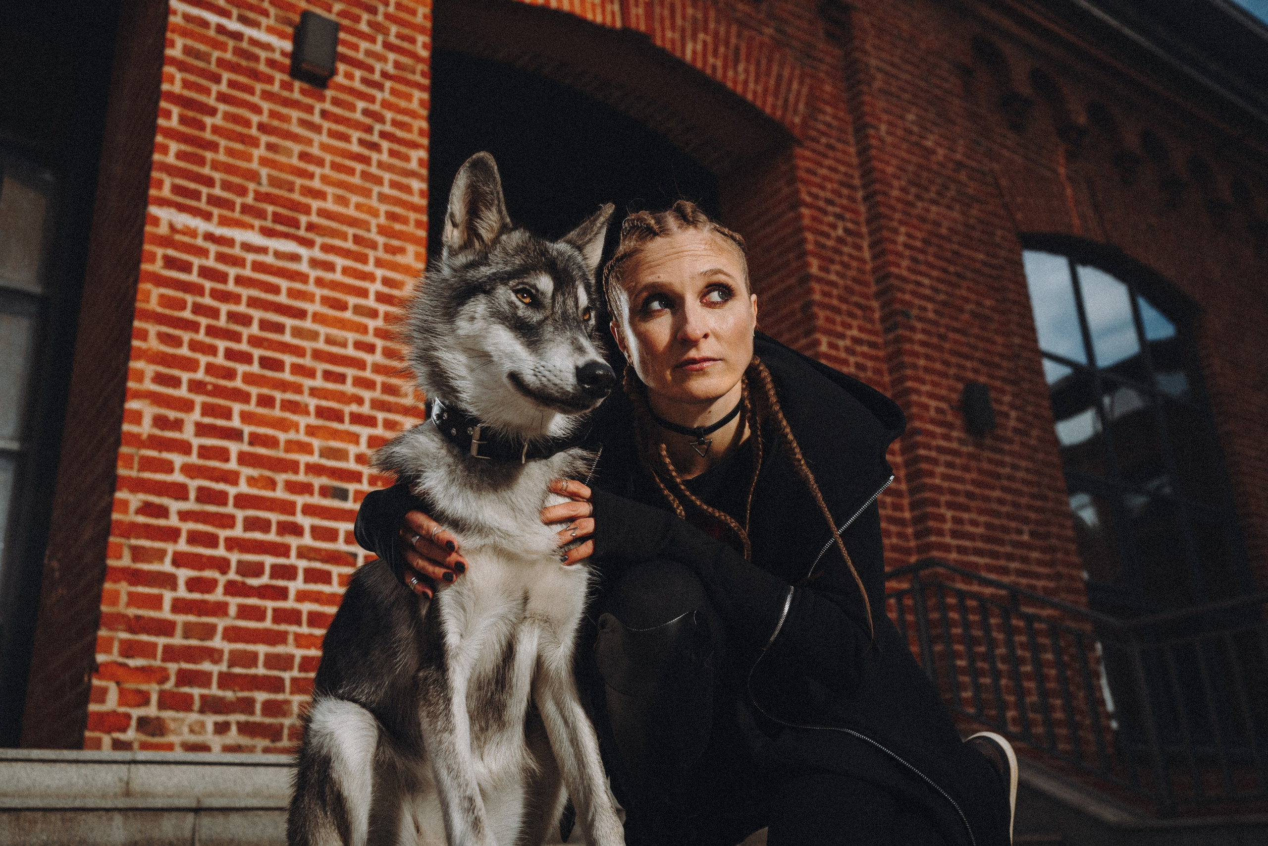 Вика и Кора. Семейный фотограф анималист Ананьева Мария — Москва