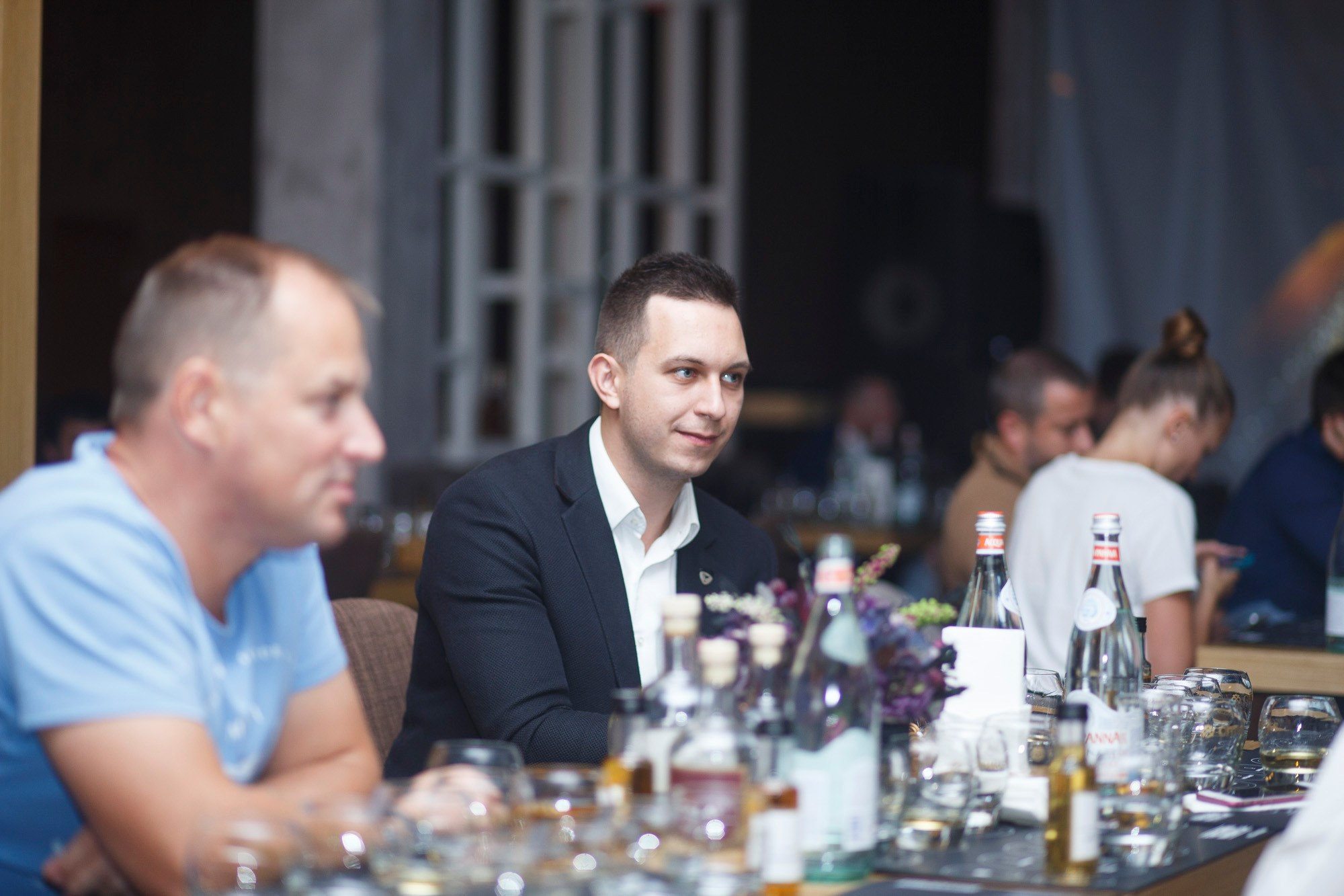 Dinner Chivas. Reportage and staged photographer Natalia Sannikova