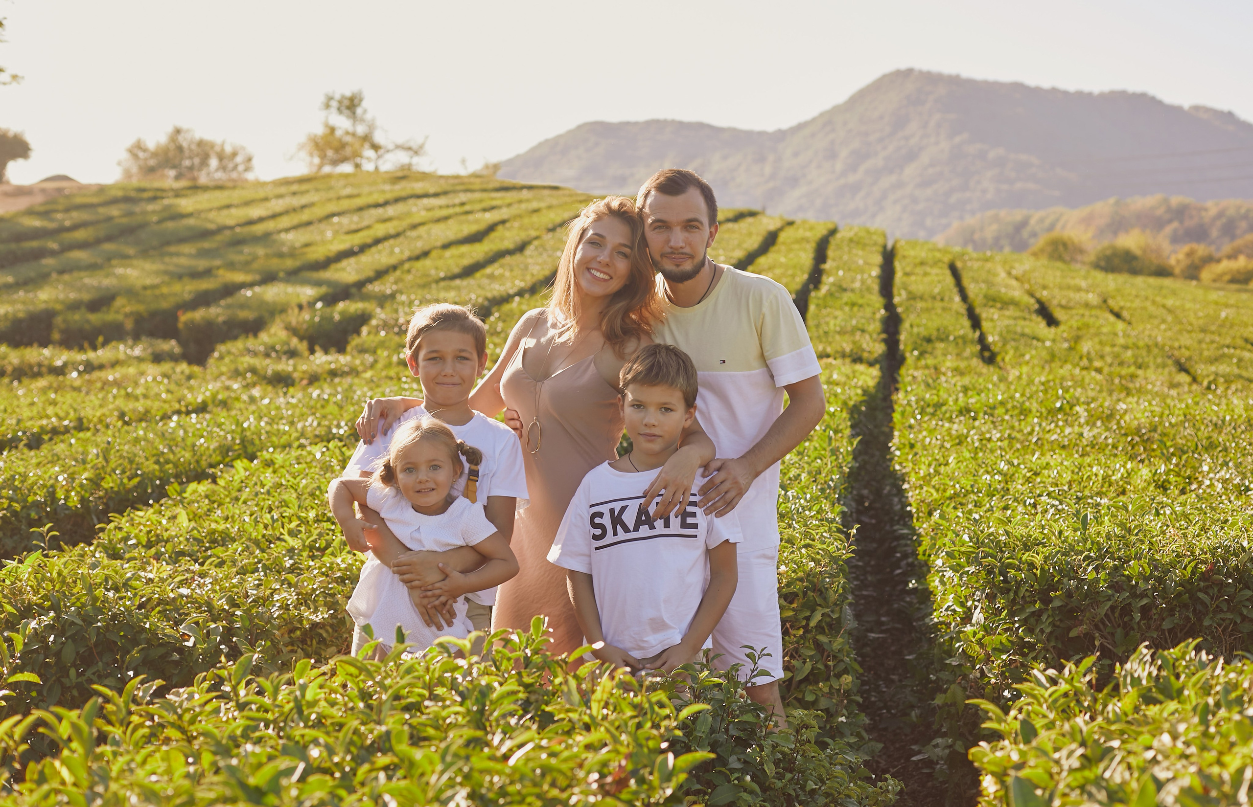 Ольга и ее семья. Reportage and staged photographer Natalia Sannikova