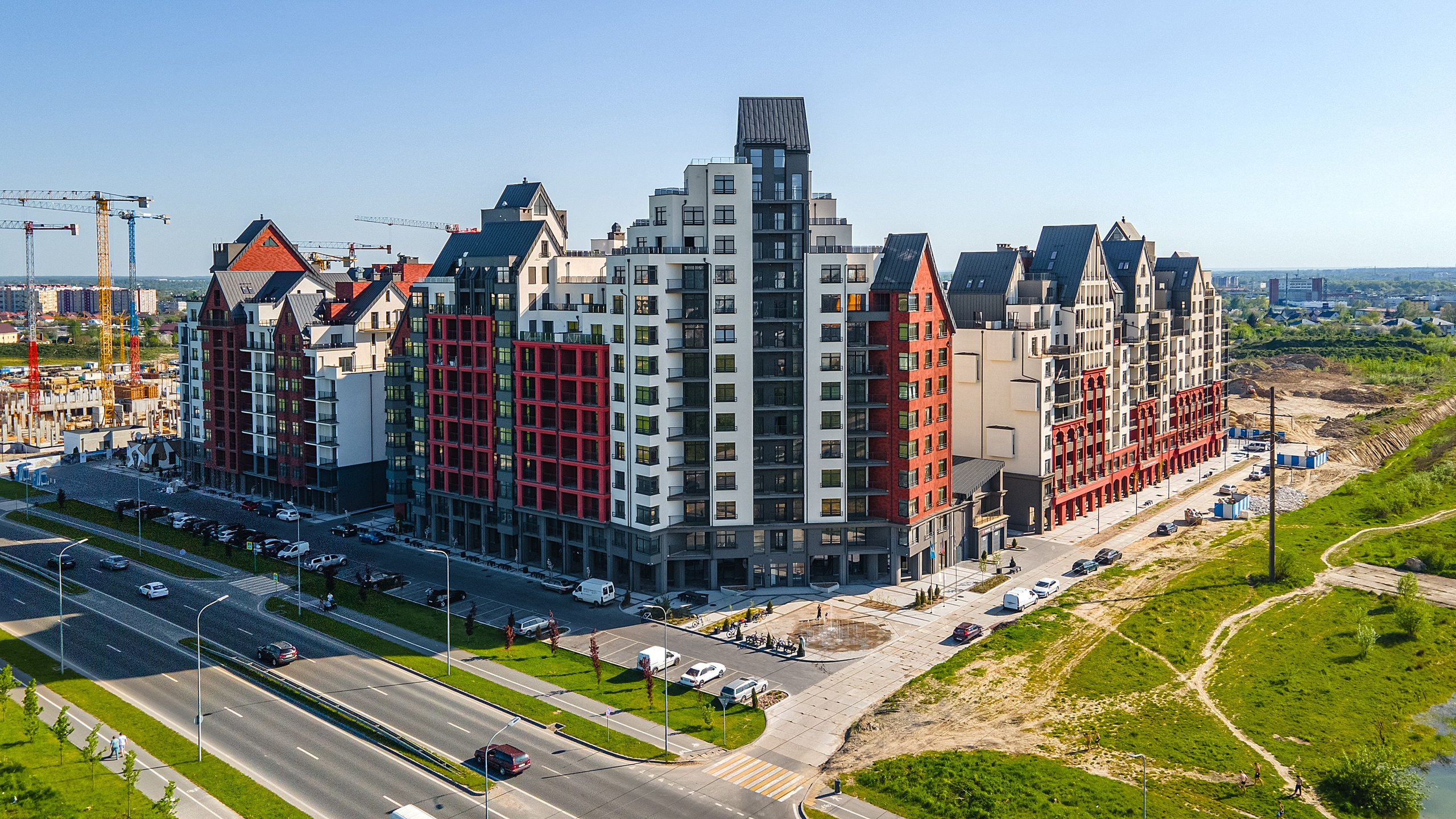 Аэросъемка. Визуальный контент для недвижимости в Калининграде