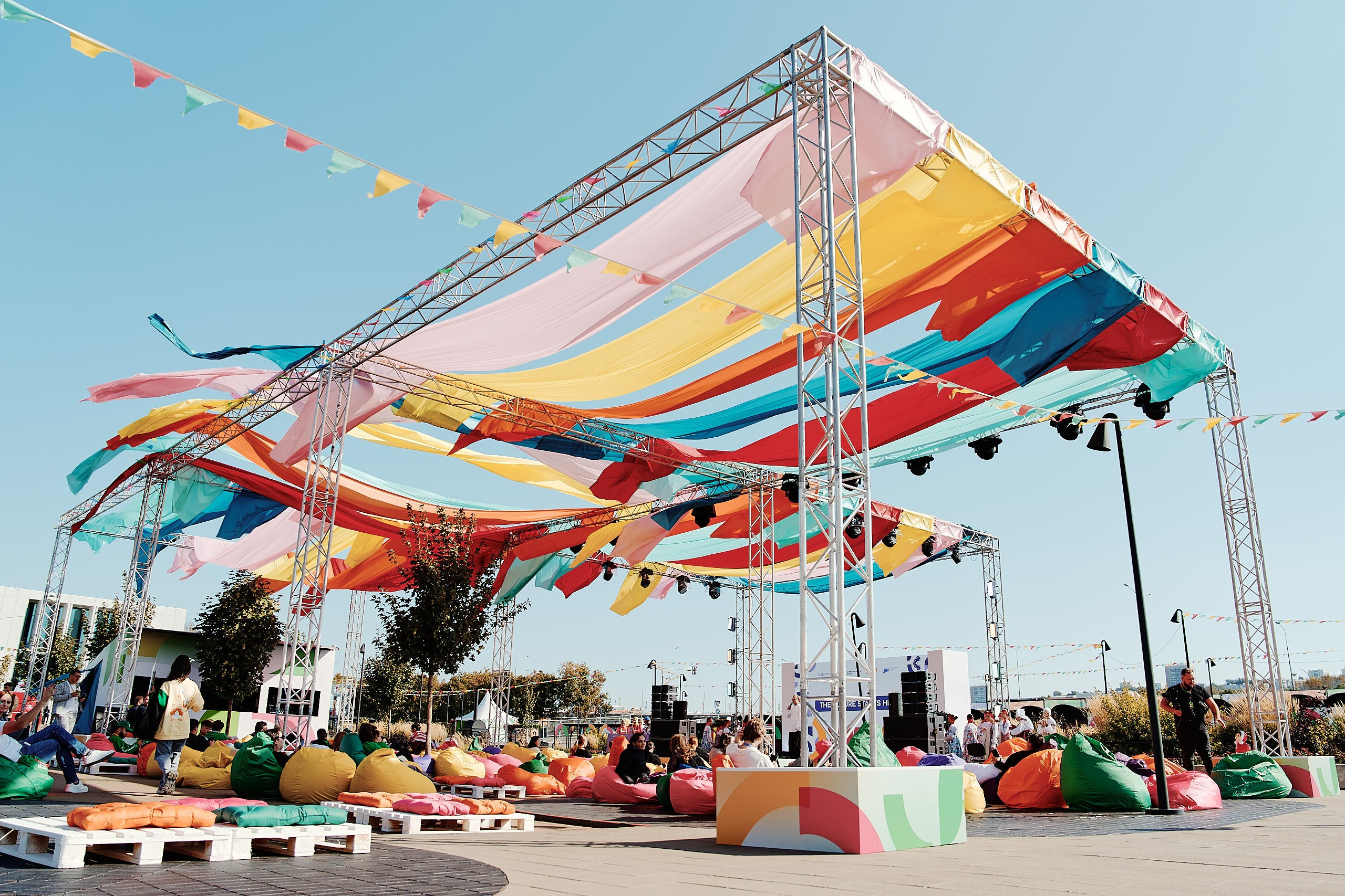 Слет фестиваля молодежи 2025. Репортажная съемка в Москве