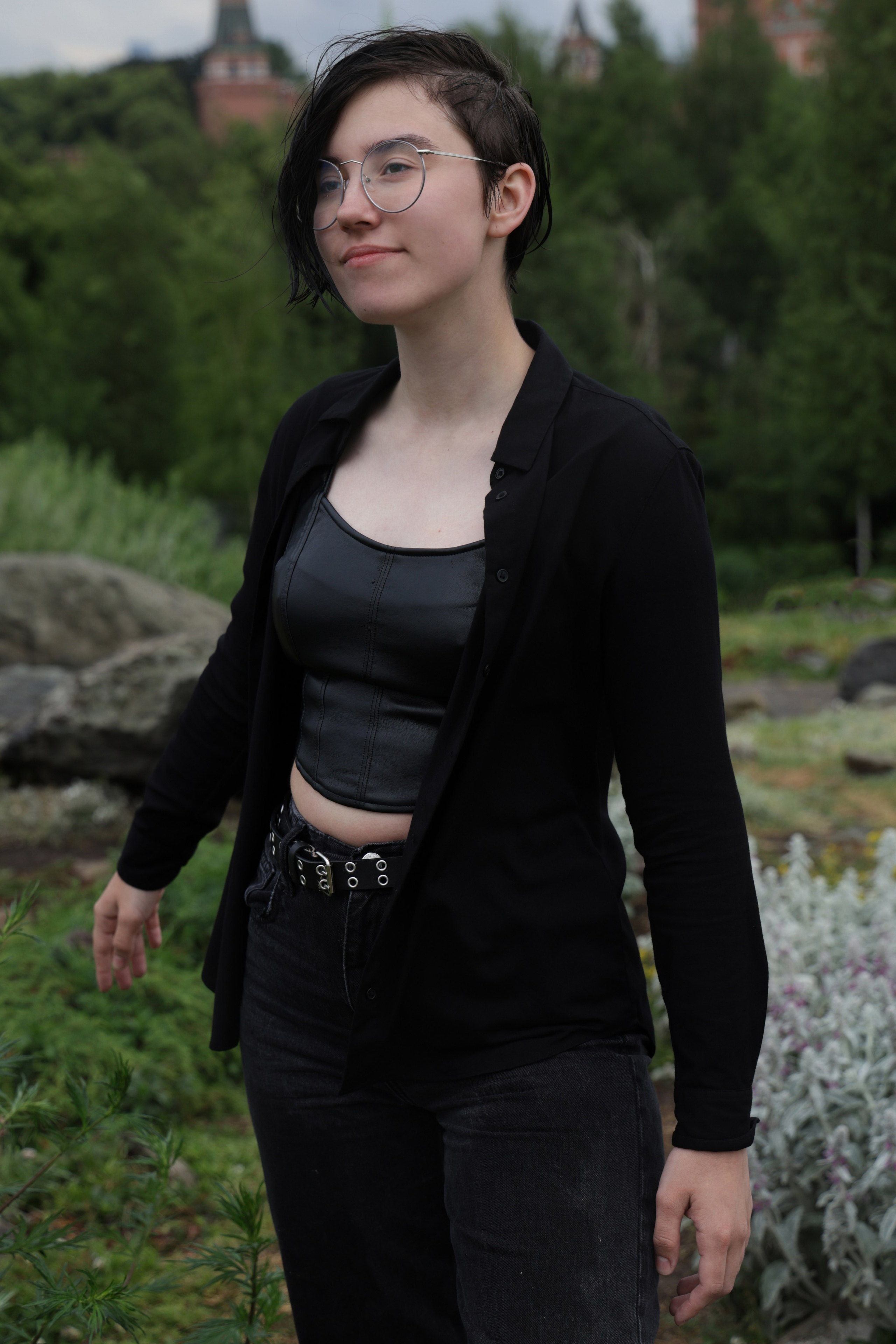 Дождь. Портретный фотограф в Москве Блинова Мария