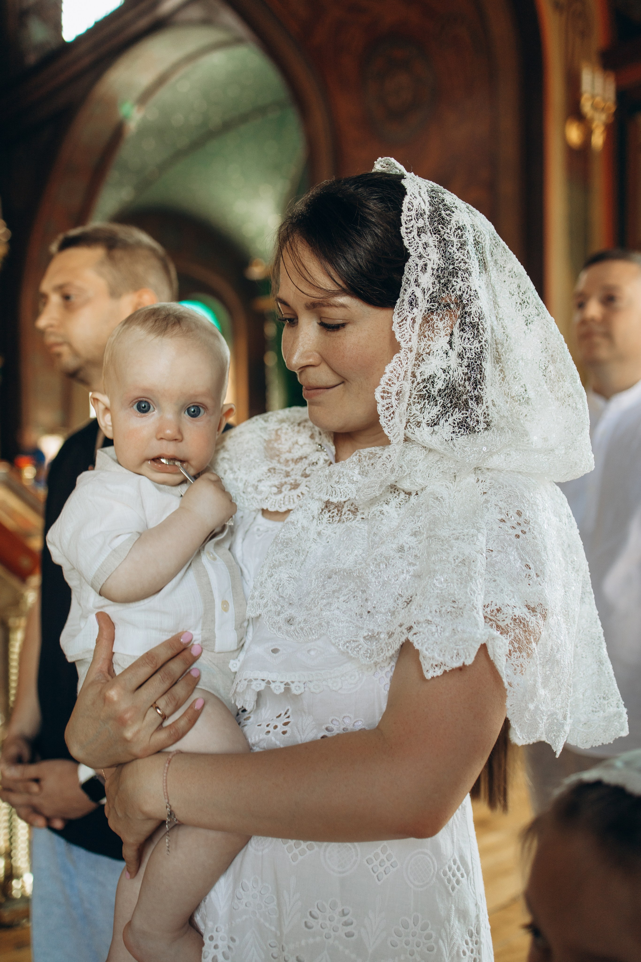 Двойное крещение Анны и Саши. Самый теплый фотограф в Краснодаре Рябоконь Ксения