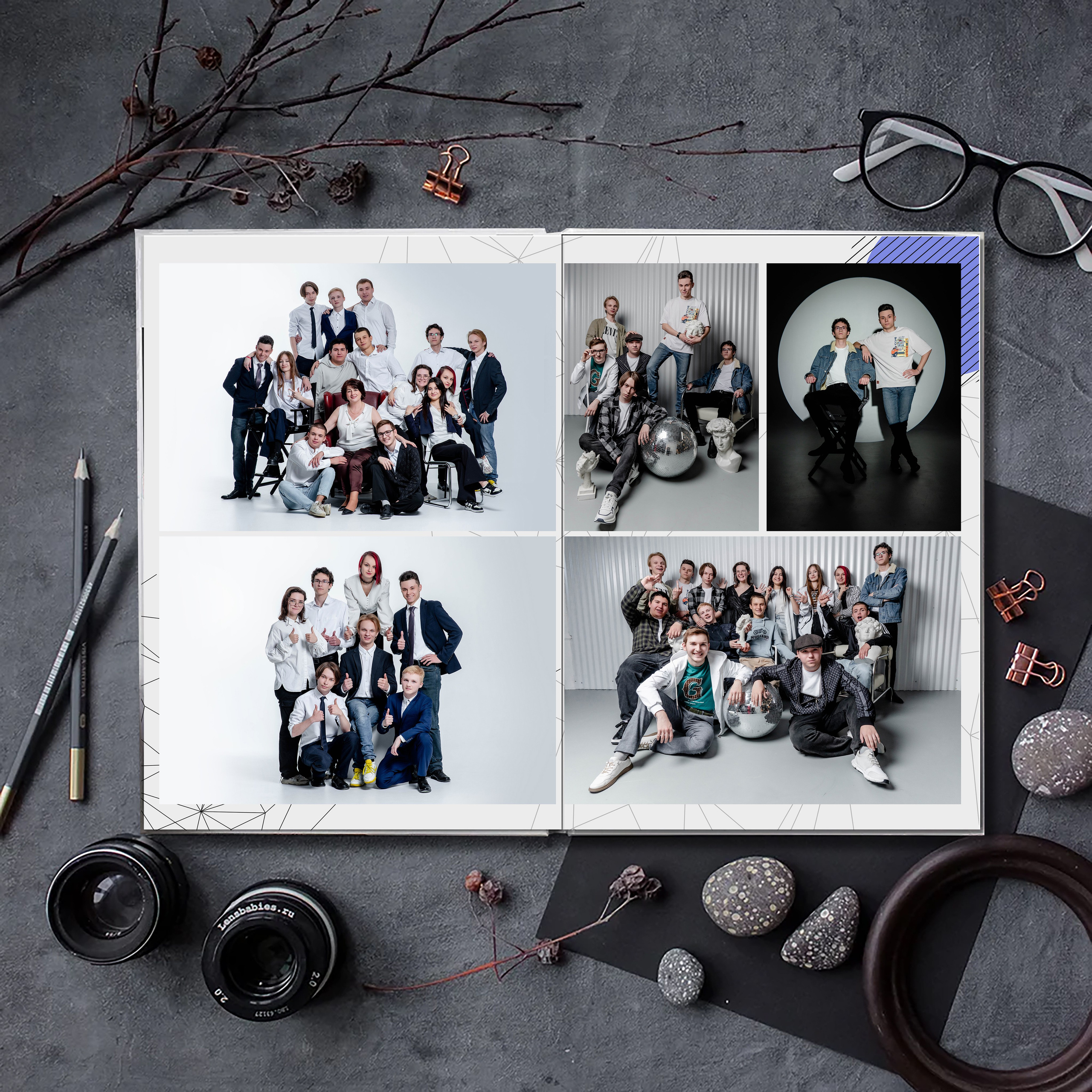 Выпускной альбом для выпускников школы (Дизайн № 219). Современные Выпускные Альбомы в Ростове-на-Дону