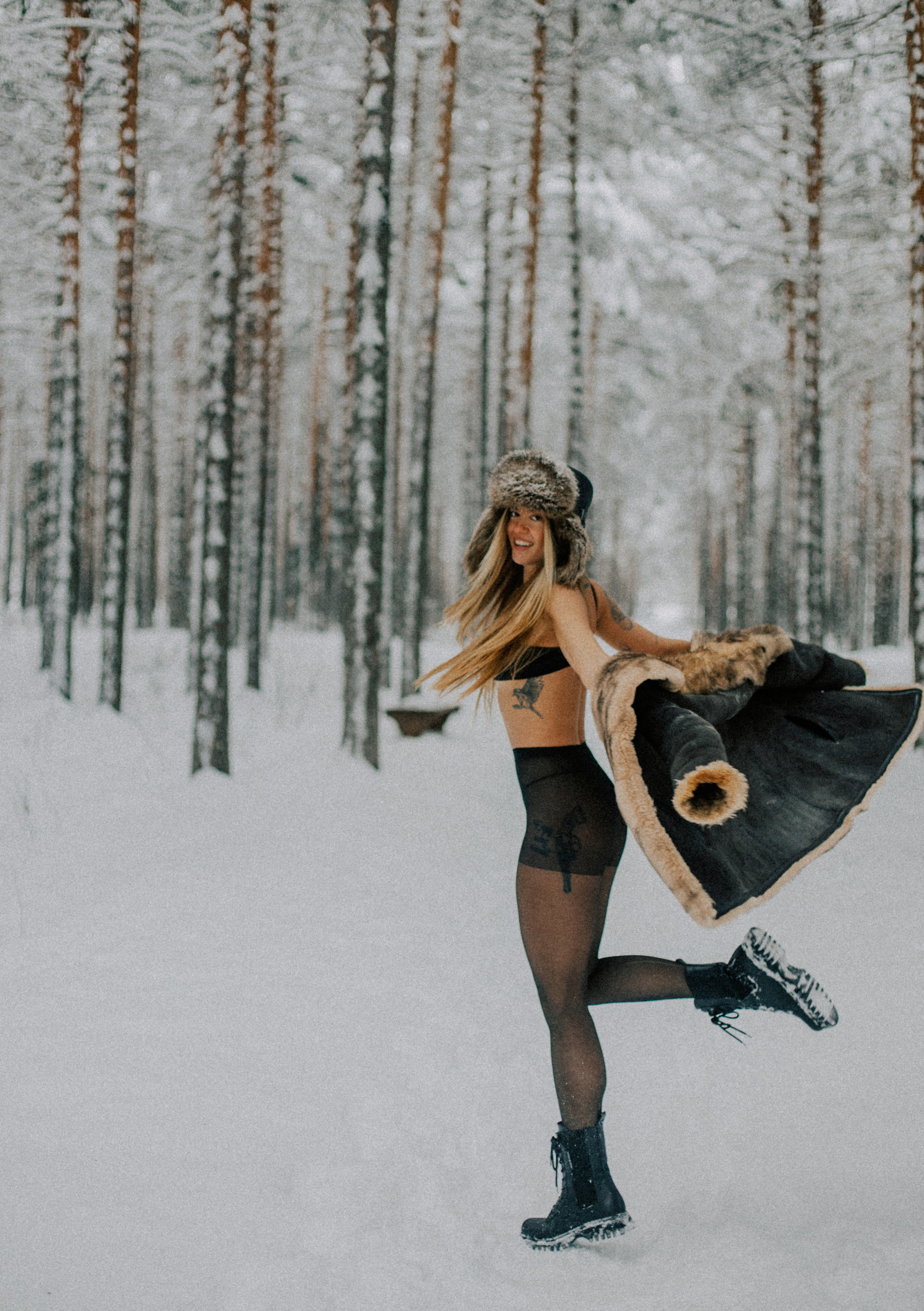 Зимняя прогулка в Сибири. ФОТОГРАФ Екатеринбург Москва Анастасия Замесина