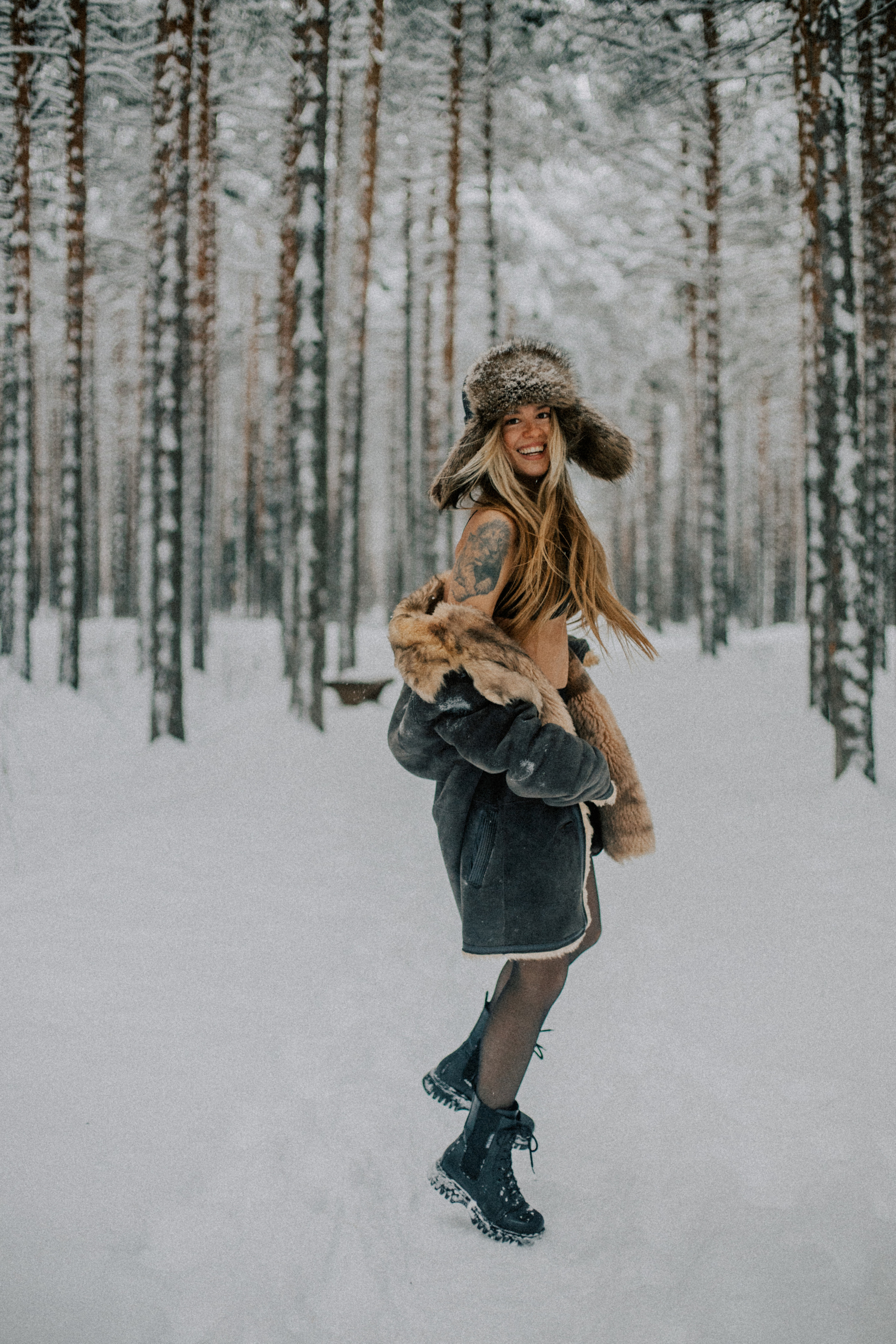 Зимняя прогулка в Сибири. ФОТОГРАФ Екатеринбург Москва Анастасия Замесина