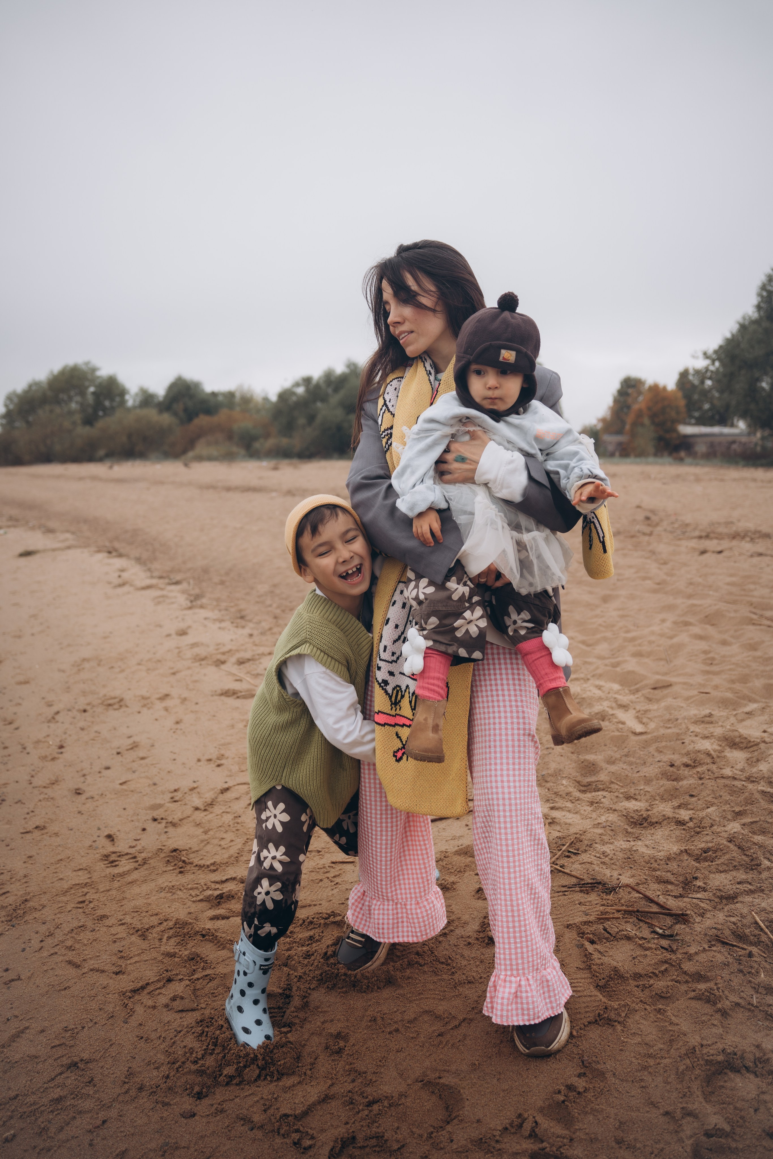 Диляра, Демид и Аврора. Фотосессия в Санкт-Петербурге