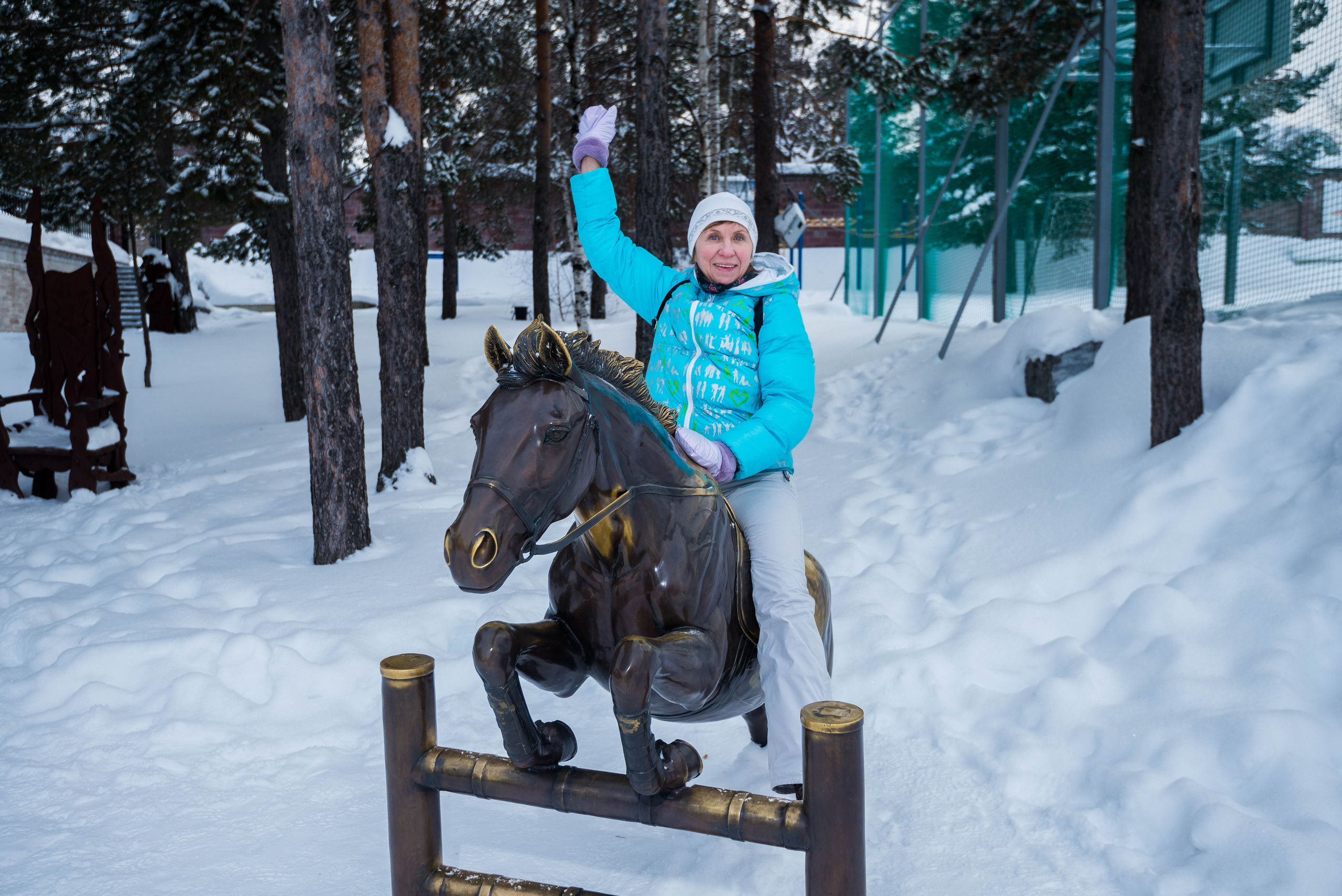Таганай Семибратка, Парк Бажова, ледяной фонтан 06.01.2024. Свадебный фотограф на Урале Виктор Соколов