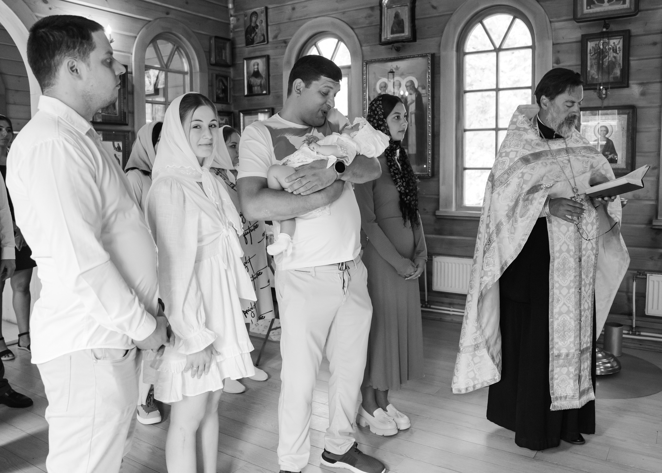 Таинство Крещения Марии. Крамер Юлиана детский и семейный фотограф