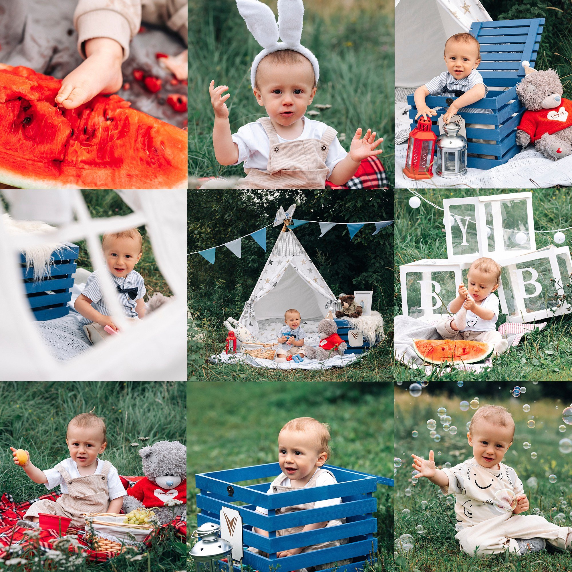 1 Год. Крамер Юлиана детский и семейный фотограф