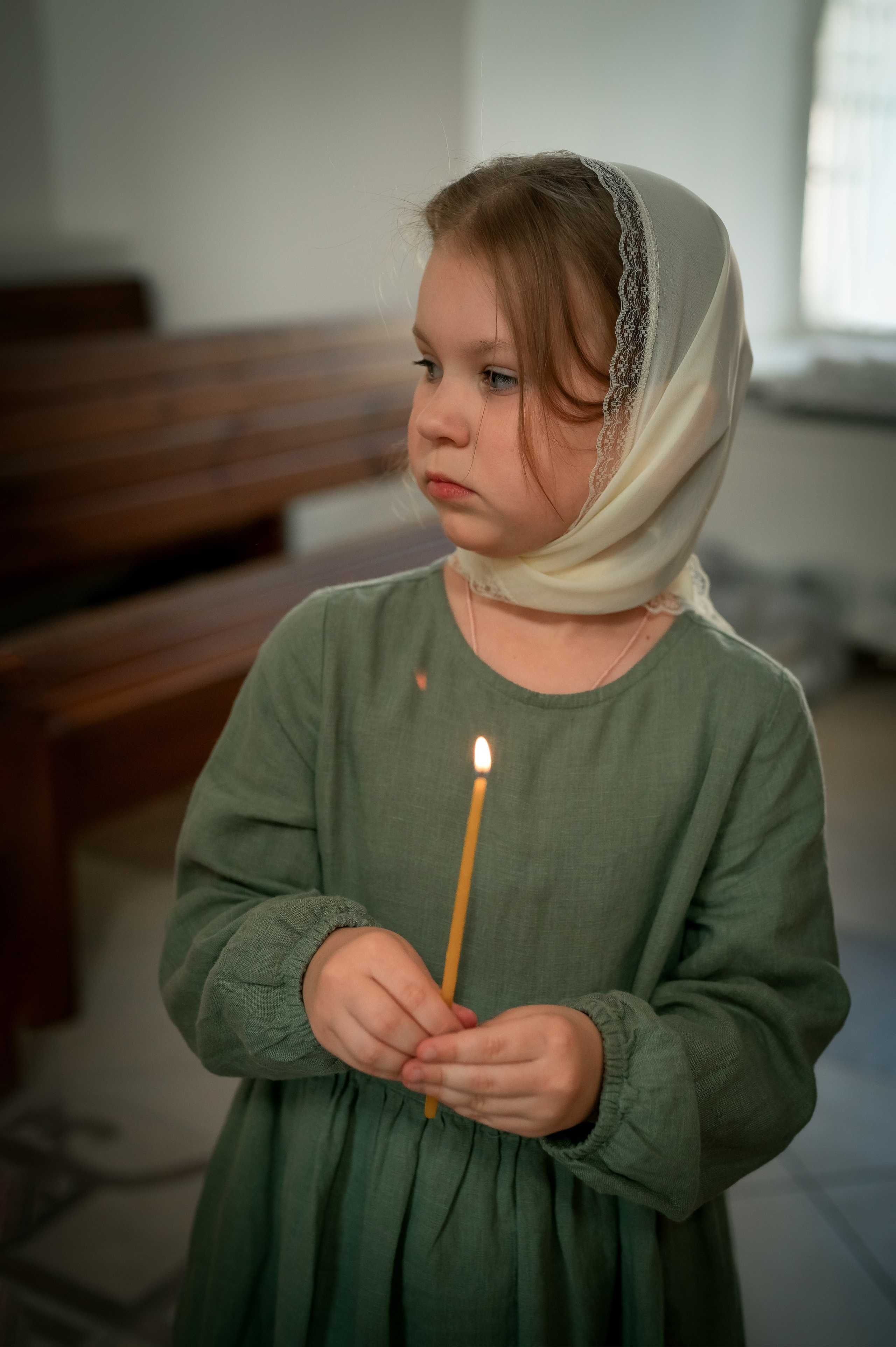 Таинство крещения. Фотограф новорождённых, семейный, школьный в городе Калуге Евгения