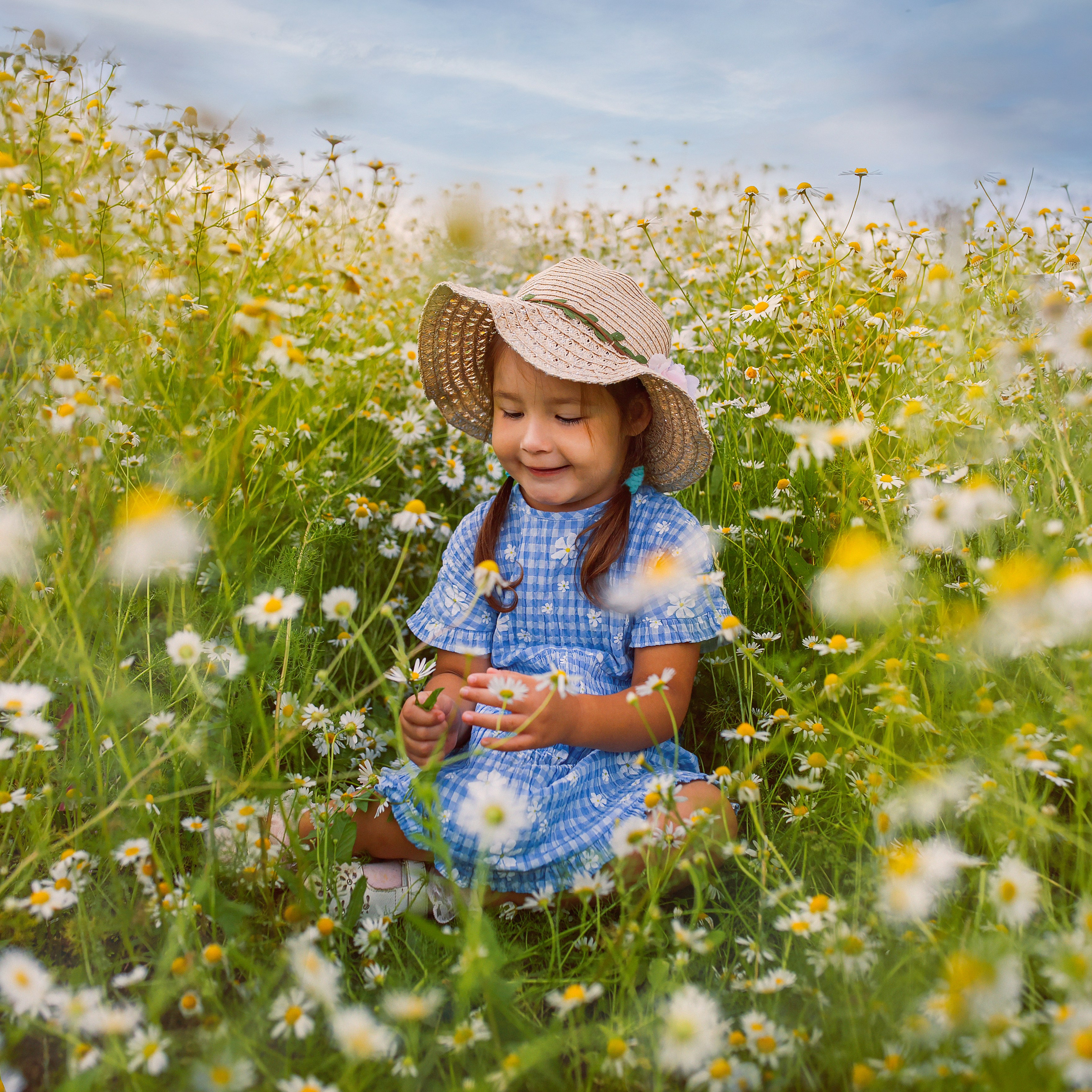 Ромашки…. Семейный и детский фотограф в Ижевске Анастасия Камариттинова