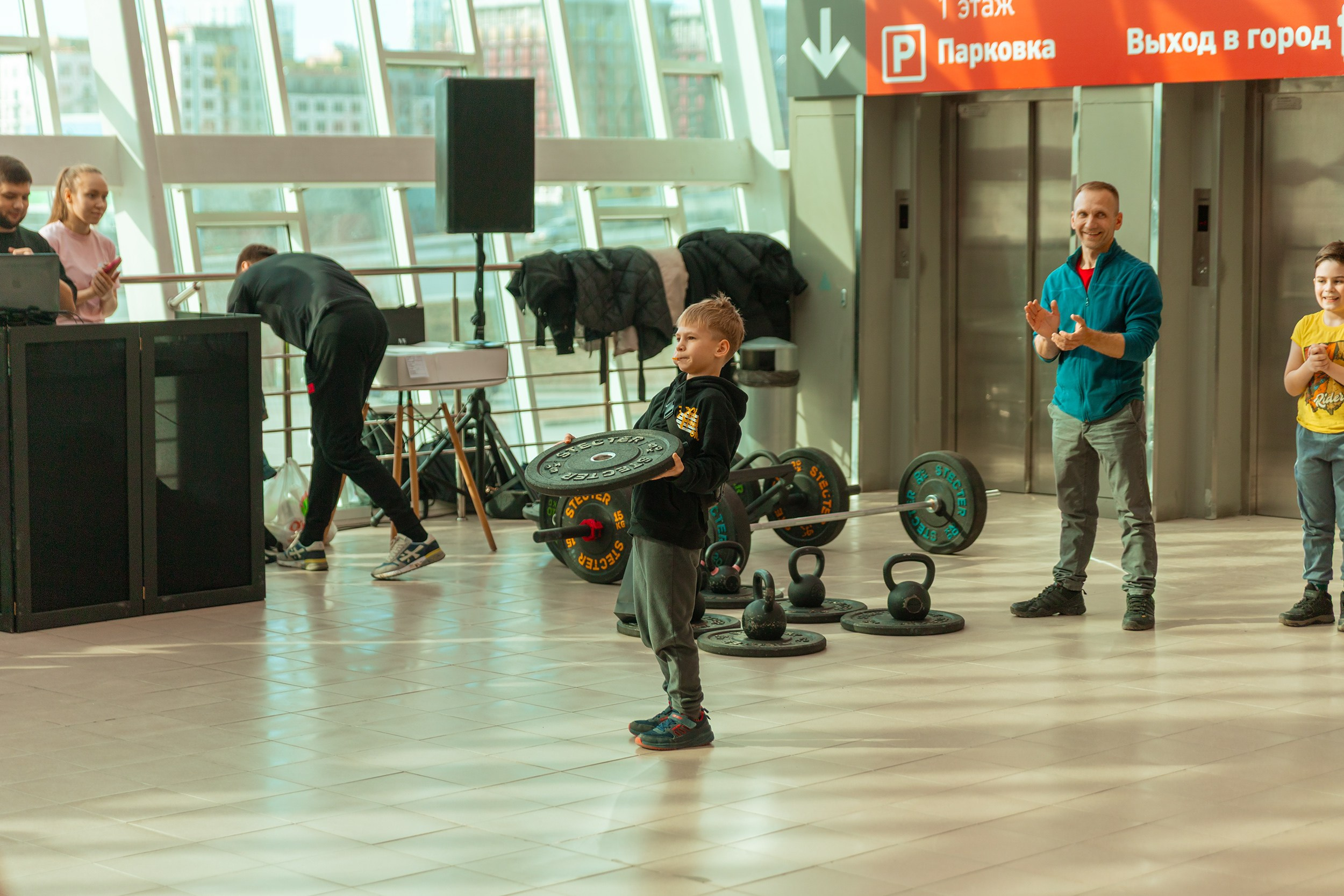 День рождения фитнес зала NN fitnes. Фотограф Тюмень