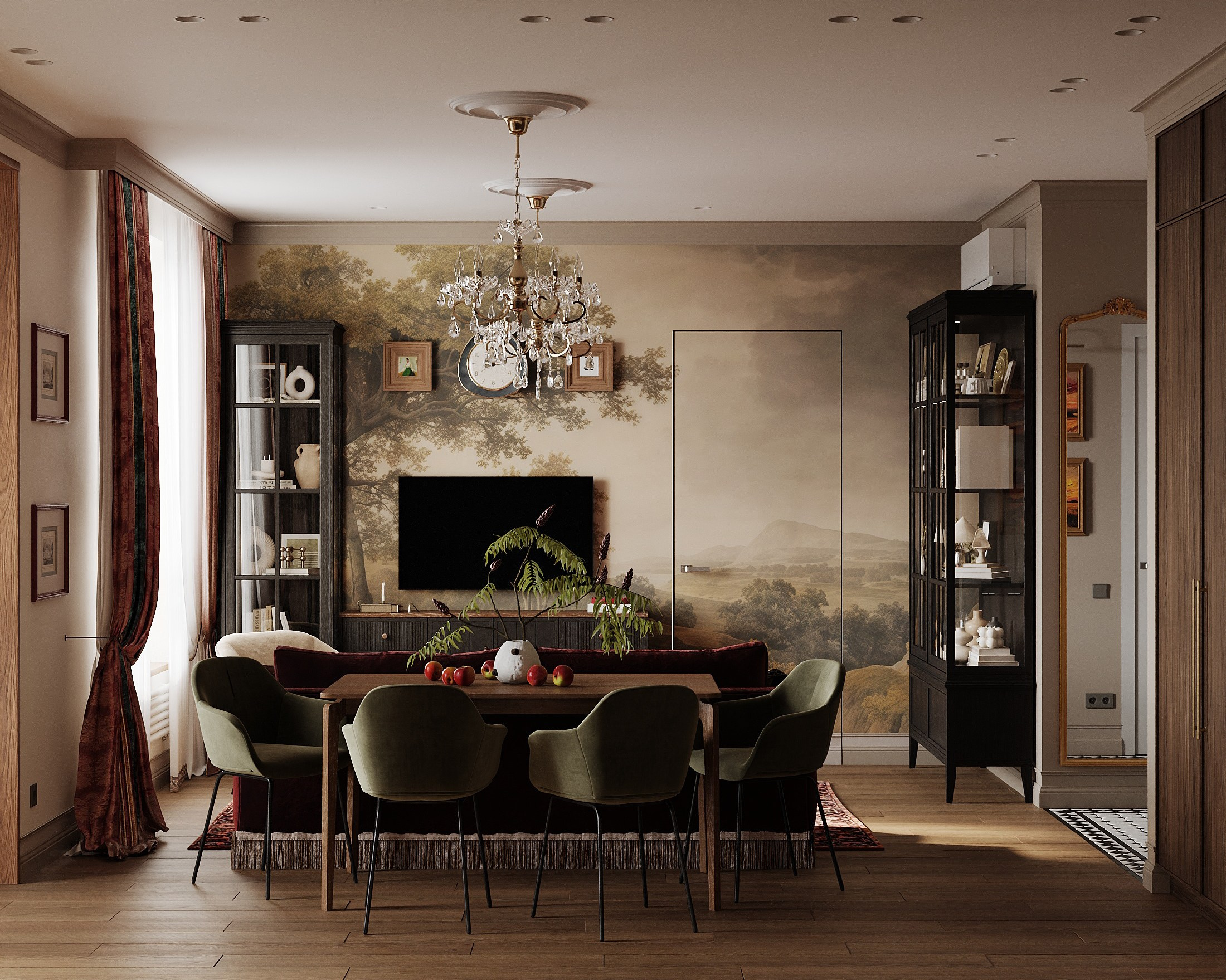 «Некрасово» Дизайнер Елена Дрожжина. 3d визуализатор интерьеров