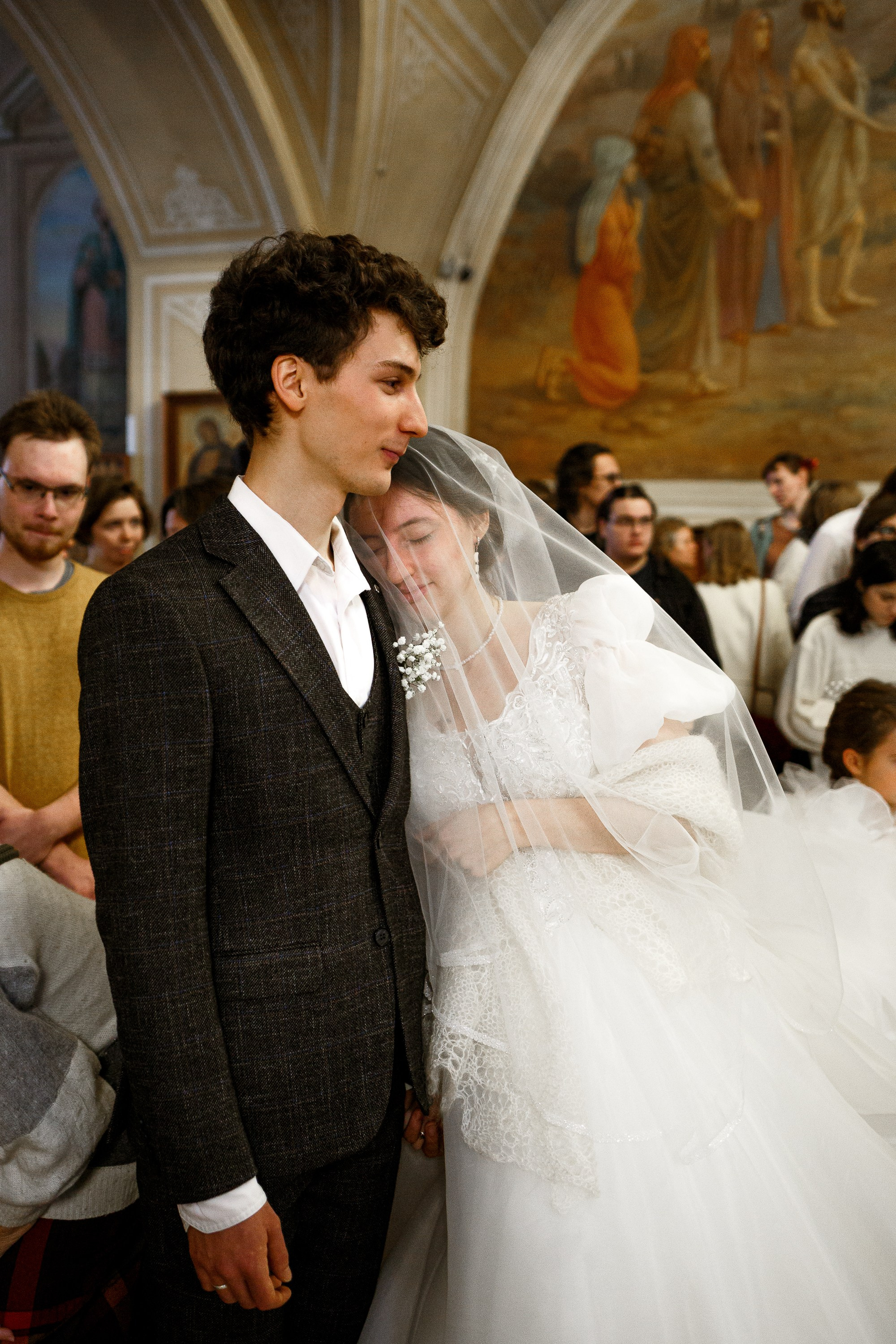 Необычное Венчание в храме Космы и Дамиана в Шубине. Красивые и трогательные кадры.