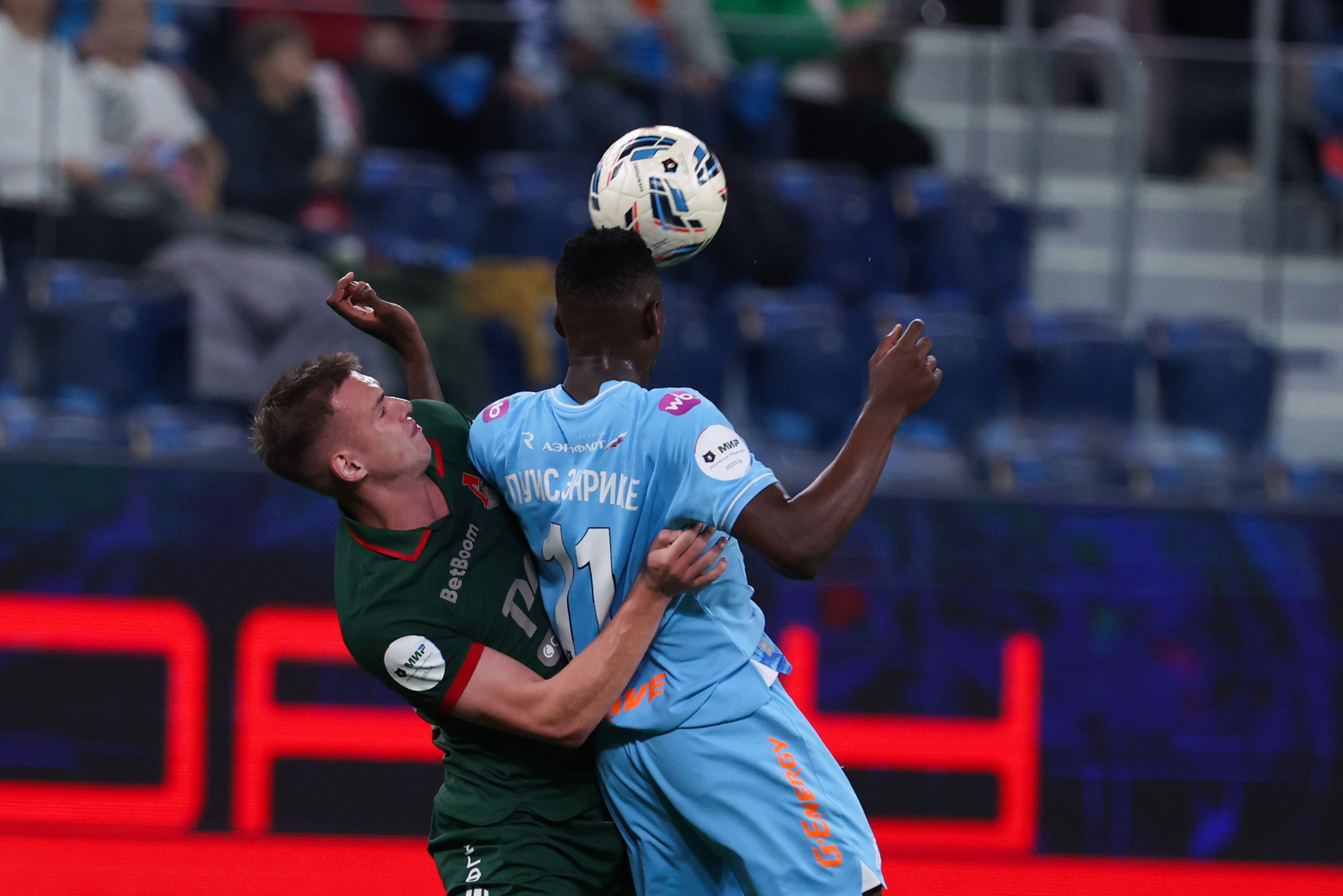 ФК «Зенит» — ФК «Локомотив» 14 тур РПЛ 01.11.2025. Спортивный и репортажный фотограф Антон Тереханов