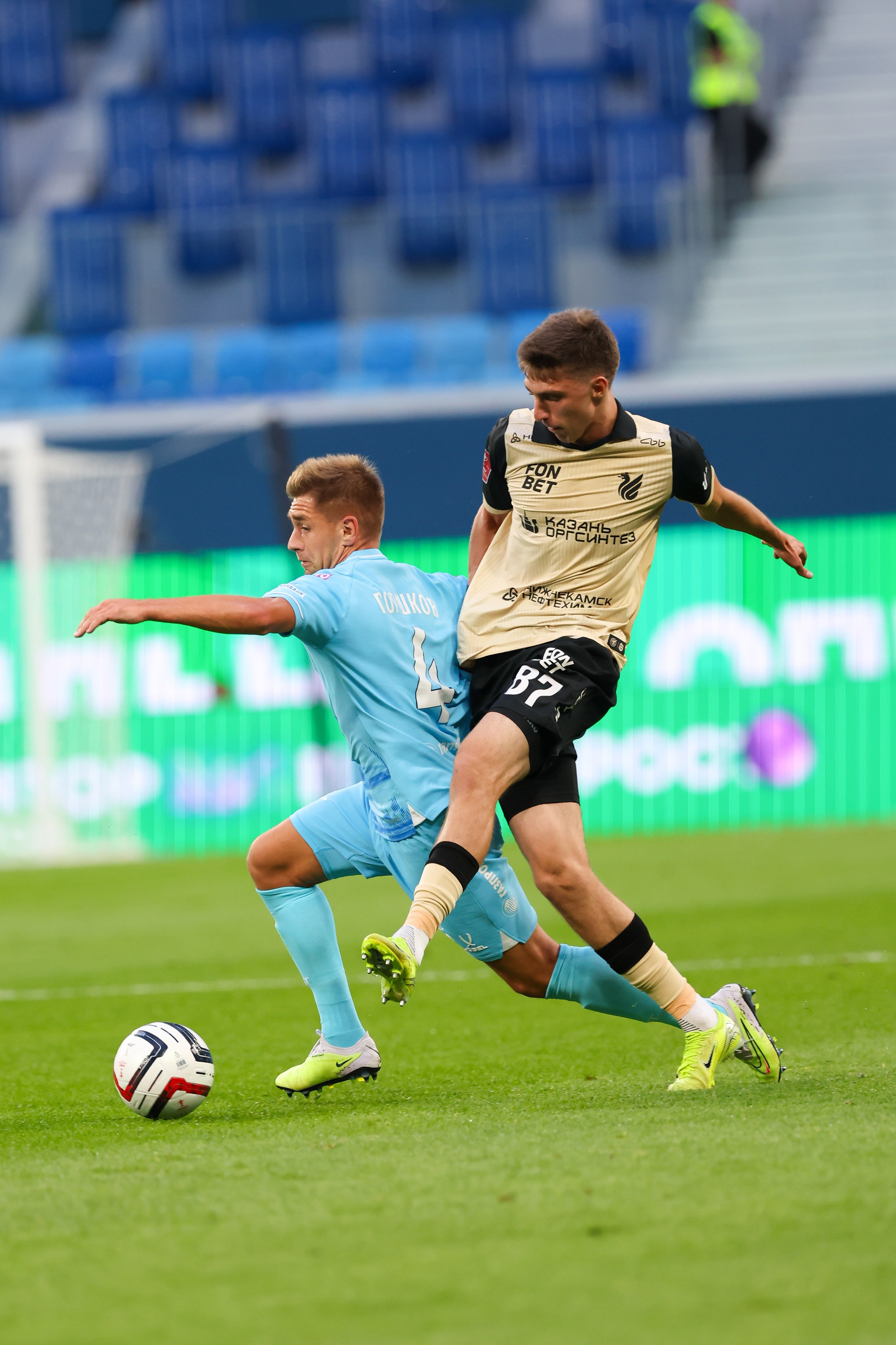 ФК Зенит — ФК Рубин Кубок России 2025/26 12.08.2025. Спортивный и репортажный фотограф Антон Тереханов