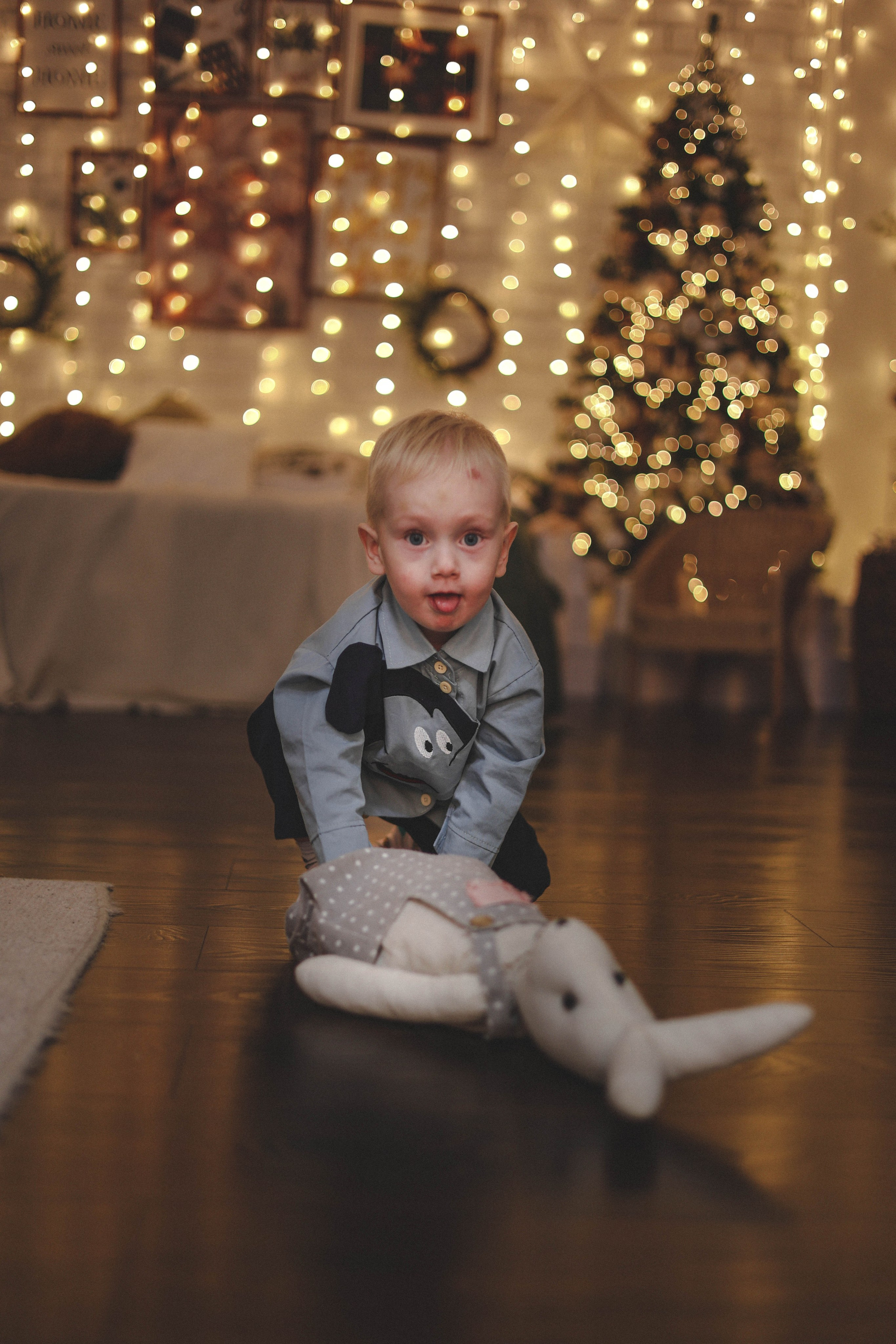 Новогодняя история «Мария и ее семья». Фотограф в Москве Анастасия Калинина