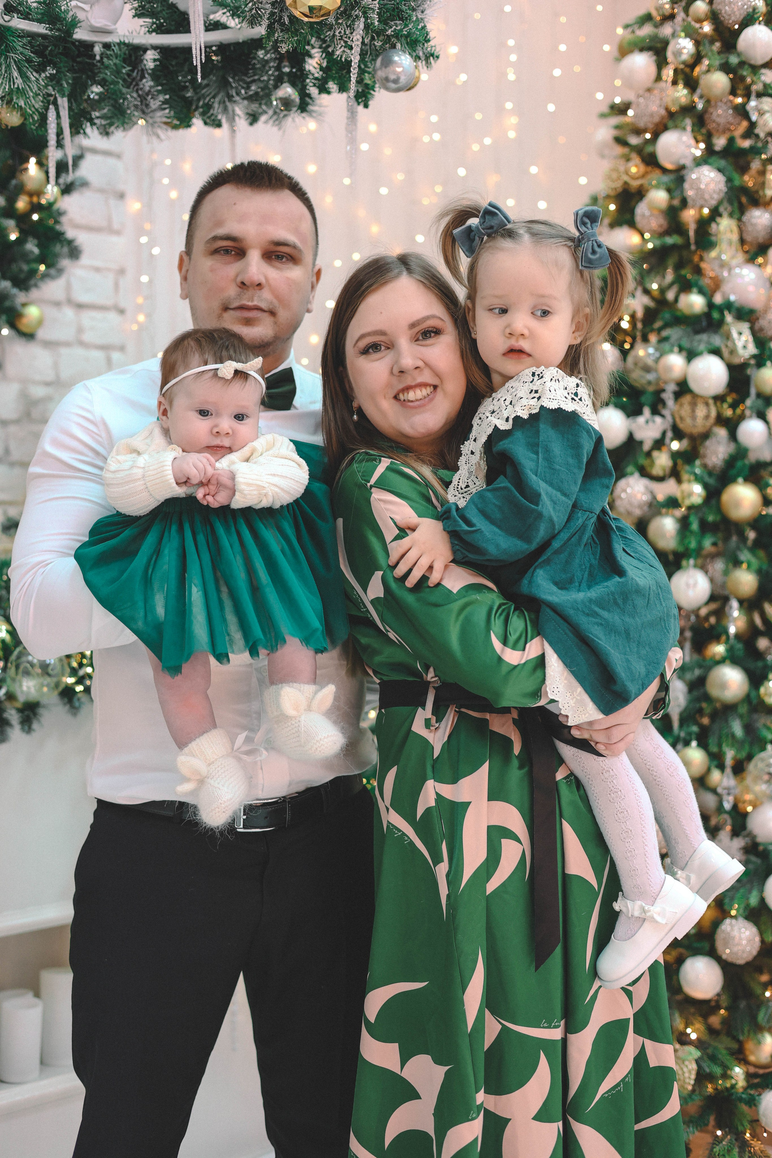 Новогодняя история «Яна и ее семья». Фотограф в Москве Анастасия Калинина