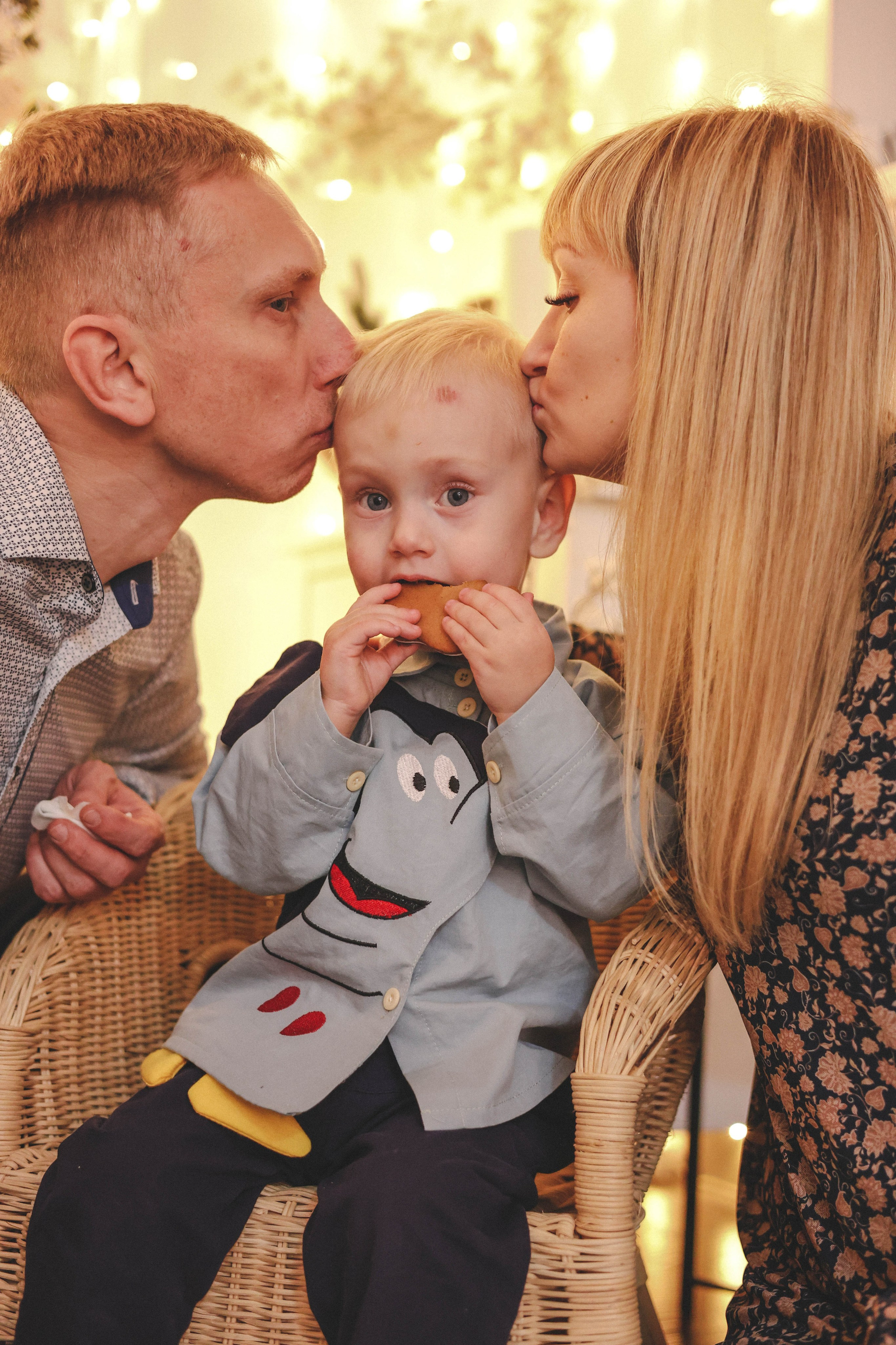 Новогодняя история «Мария и ее семья». Фотограф в Москве Анастасия Калинина